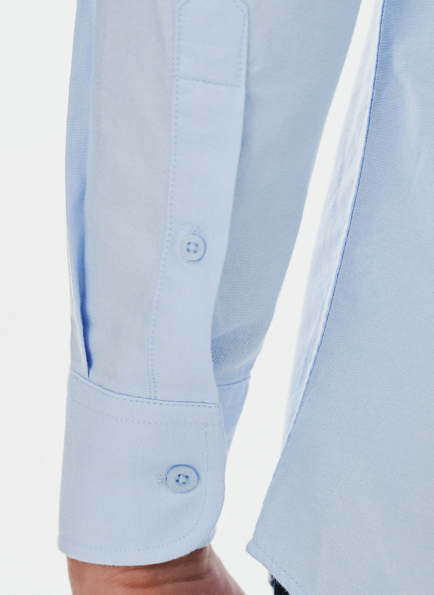 Niebieska bawełniana koszula męska - Pako Lorente