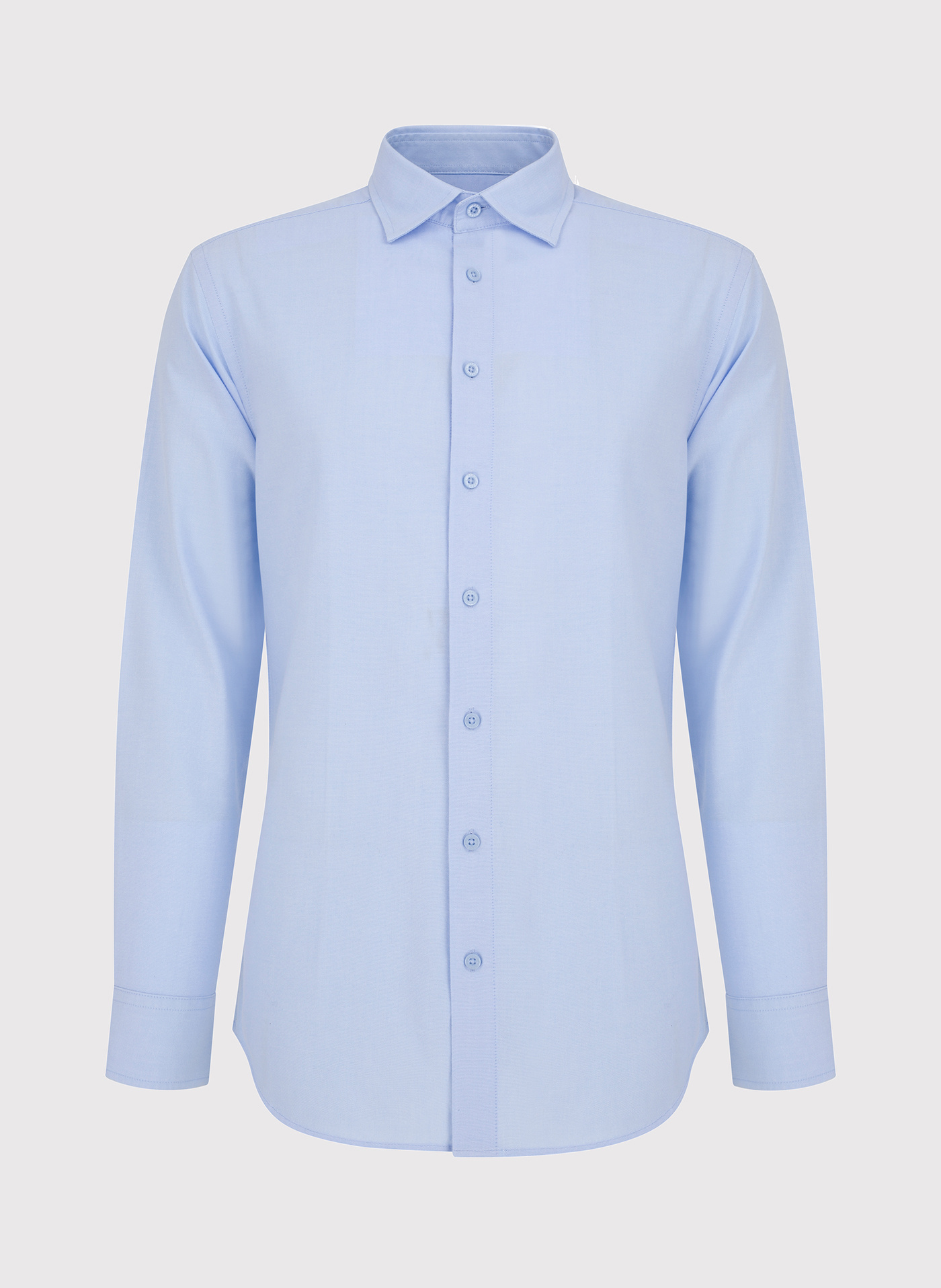 Niebieska bawełniana koszula męska - Pako Lorente