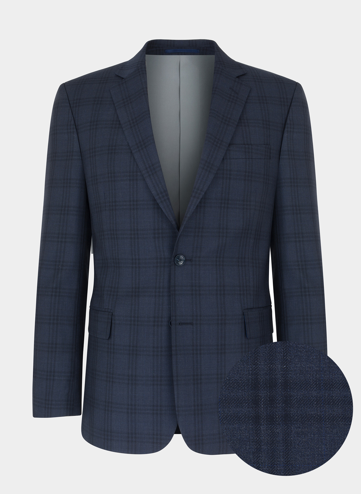 Granatowa marynarka garniturowa P21WP-3G-035-G - Pako Lorente