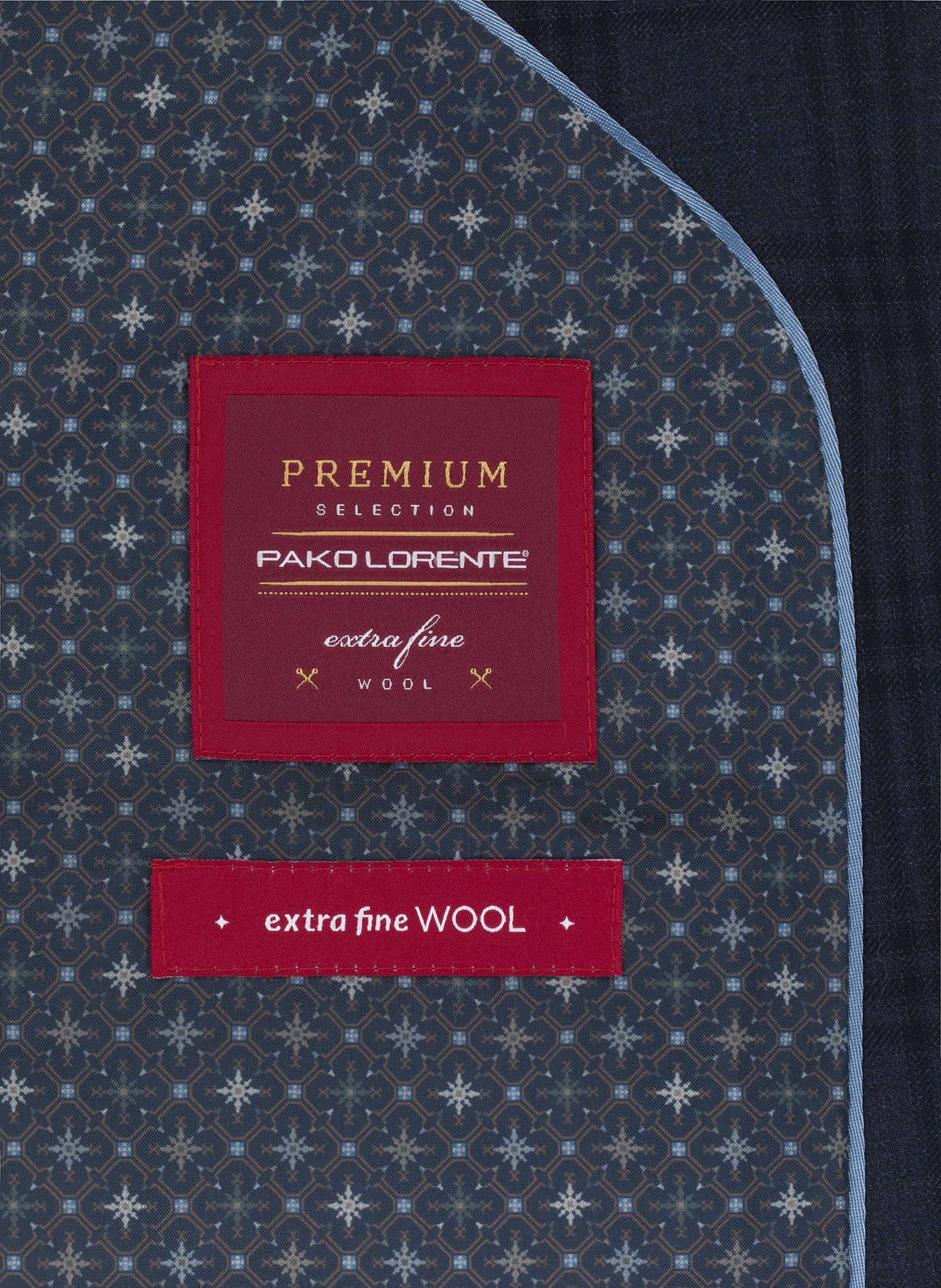 Granatowa marynarka garniturowa P21WP-3G-035-G - Pako Lorente