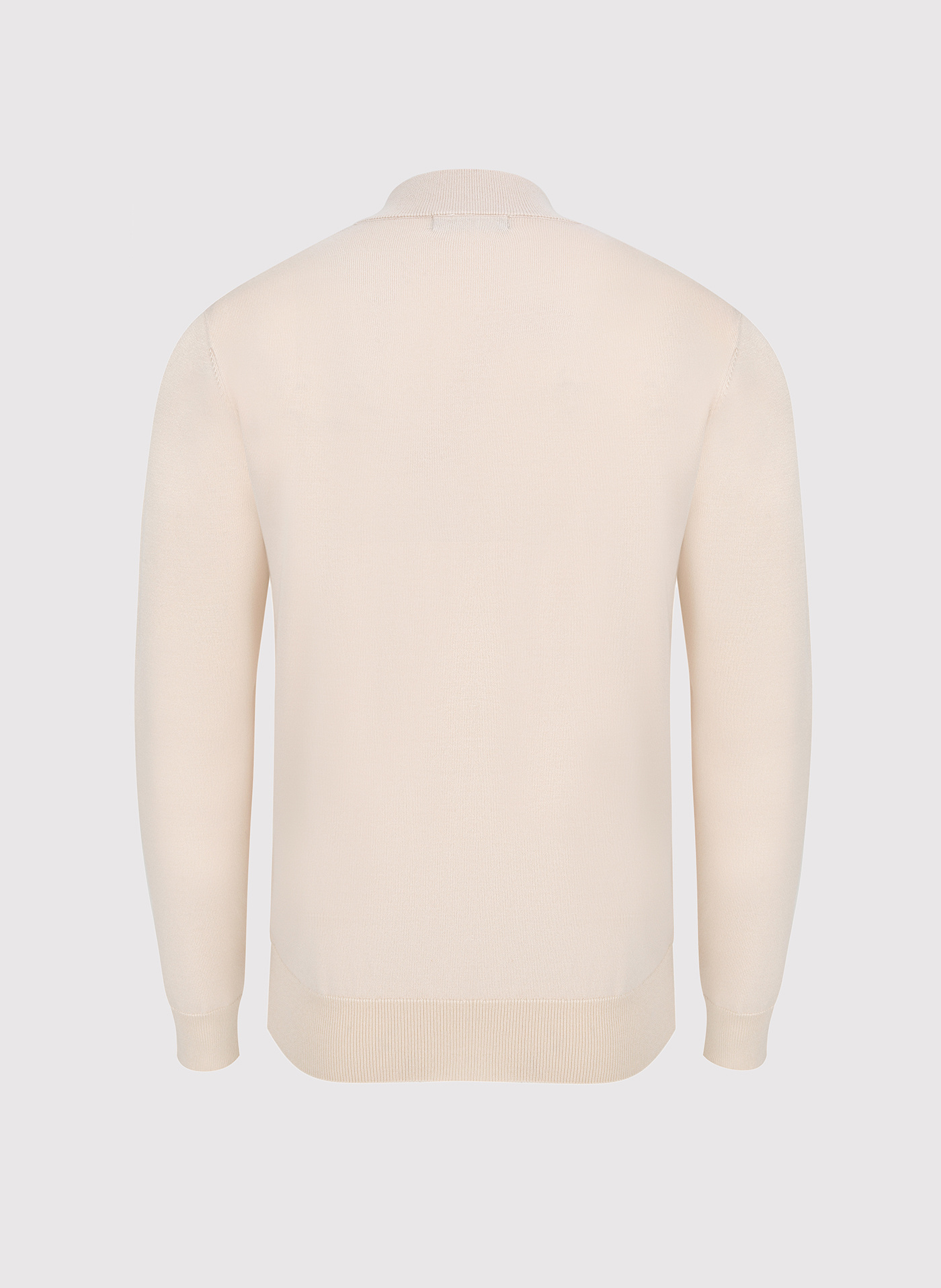 Sweter męski rozpinany w kolorze beżowym - Pako Lorente