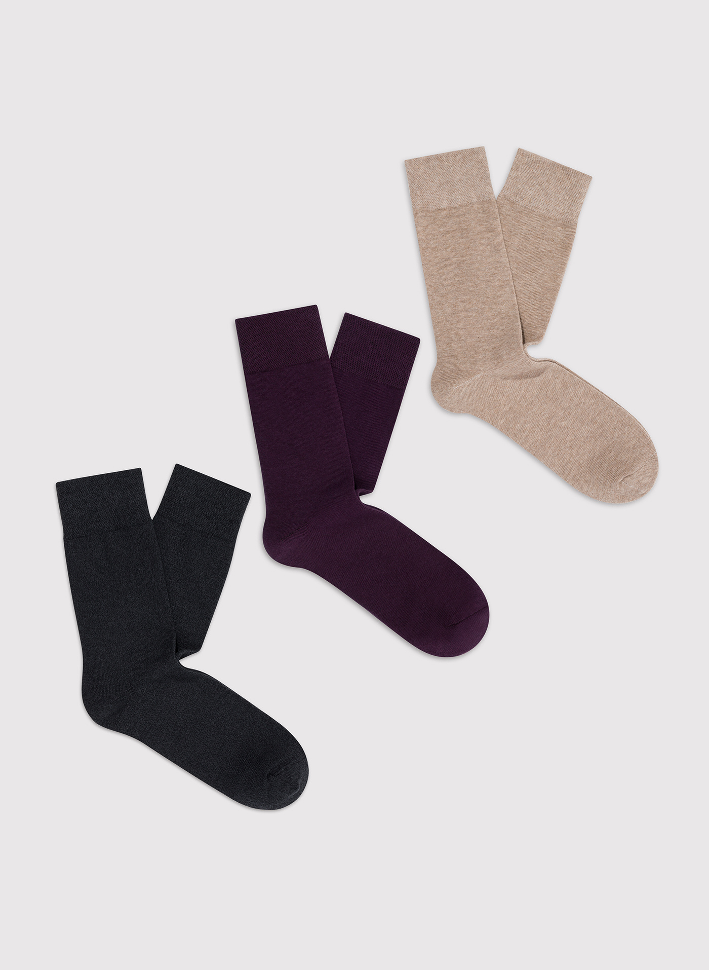 Zestaw 3 par skarpet za kostkę - Pako Lorente