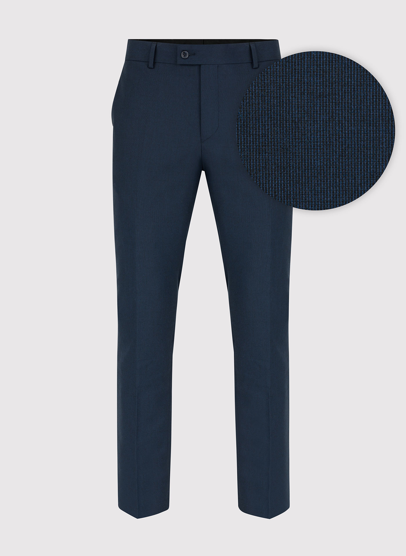 Granatowe spodnie garniturowe - Pako Lorente