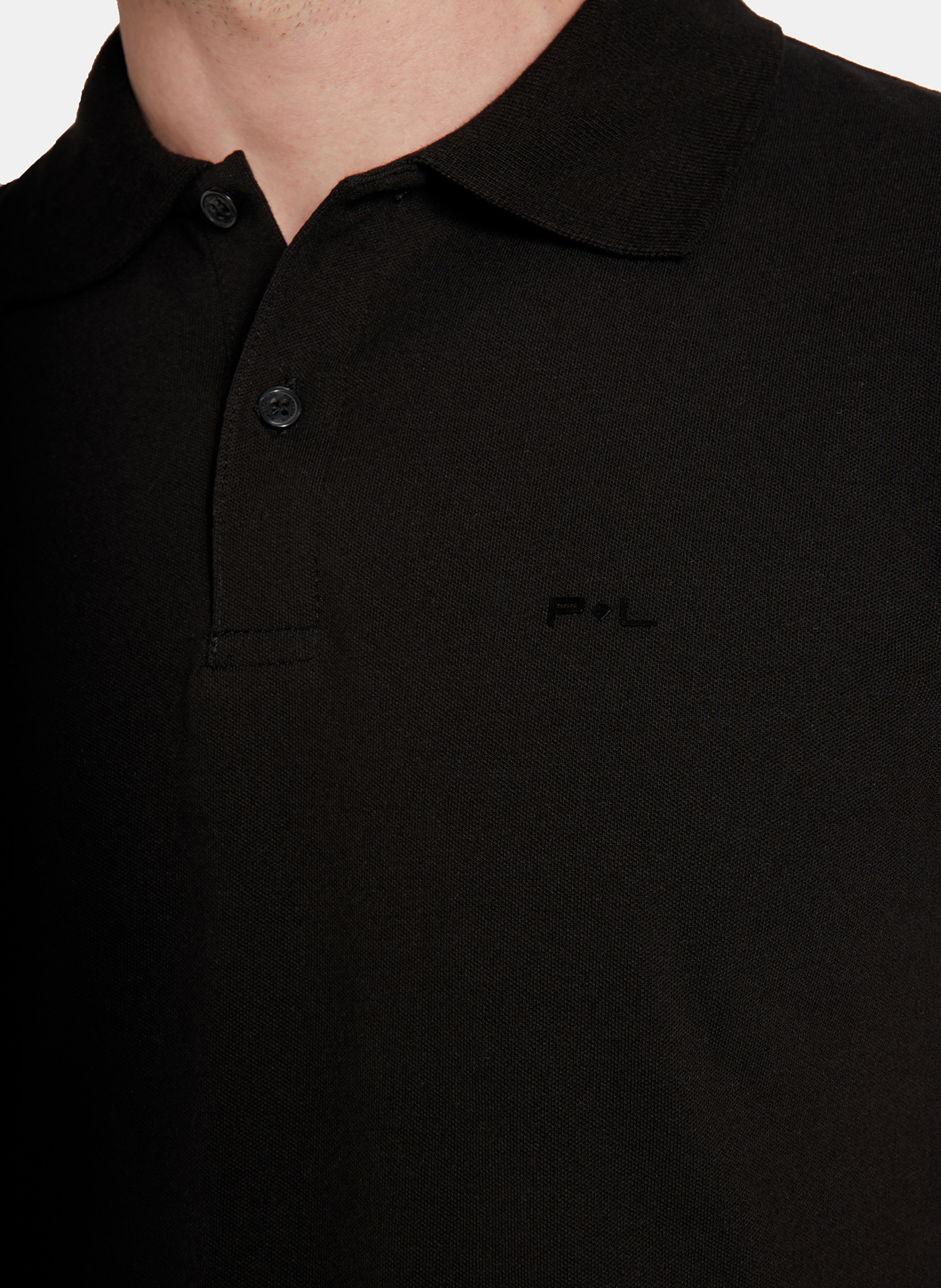 PAKO LORENTE - T-shirt polo w czarnym kolorze - Pako Lorente