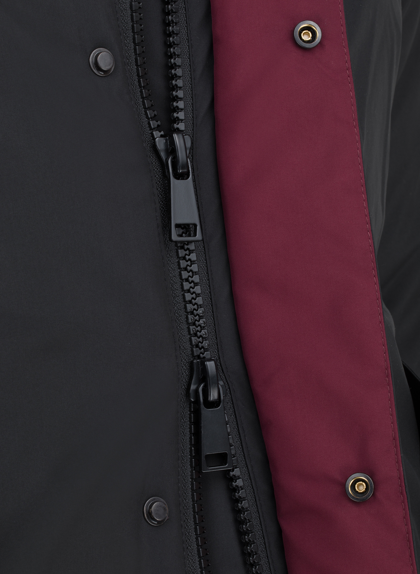 Czarna kurtka męska z kapturem - Pako Lorente