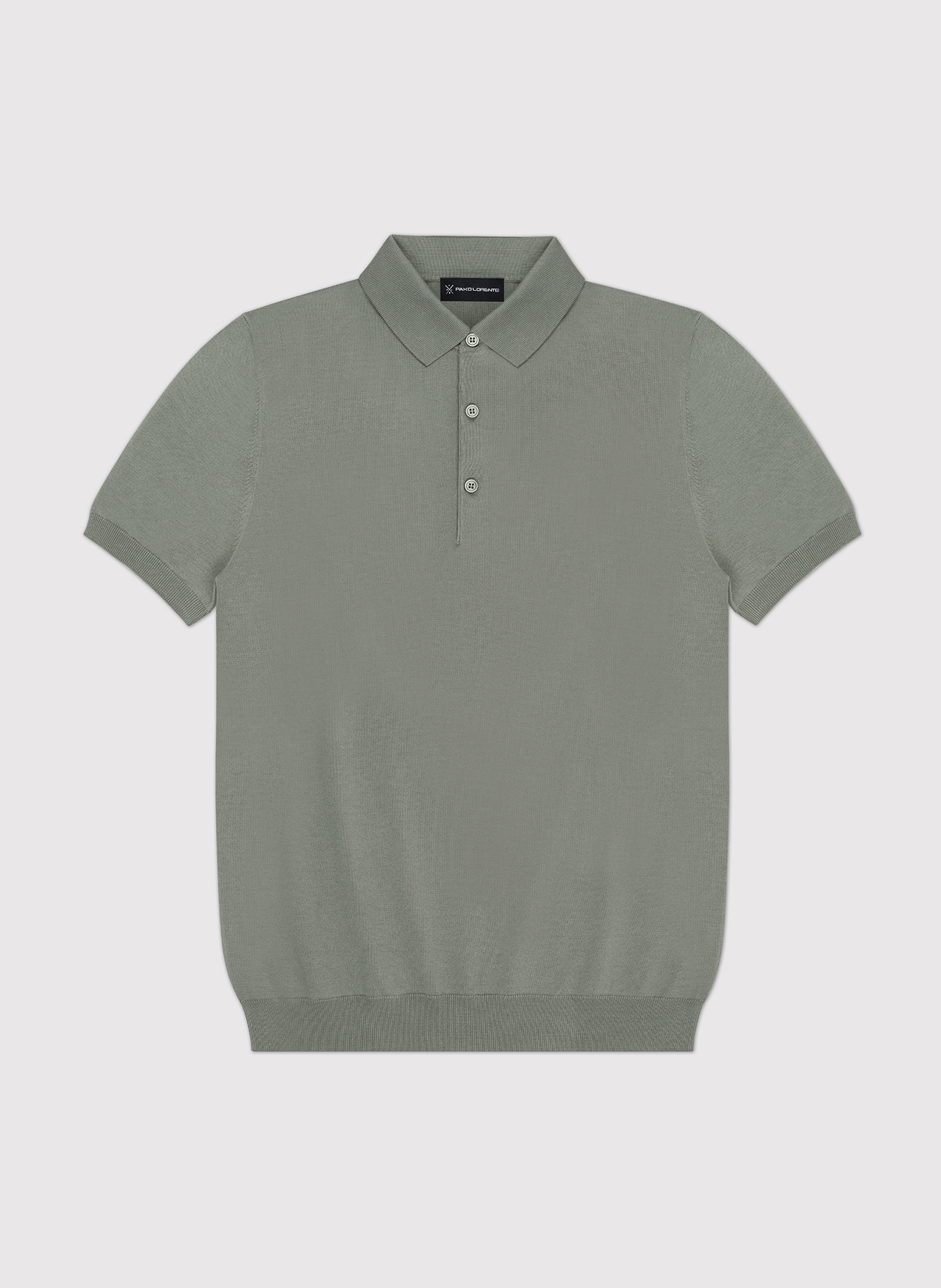 Zielony t-shirt polo - Pako Lorente