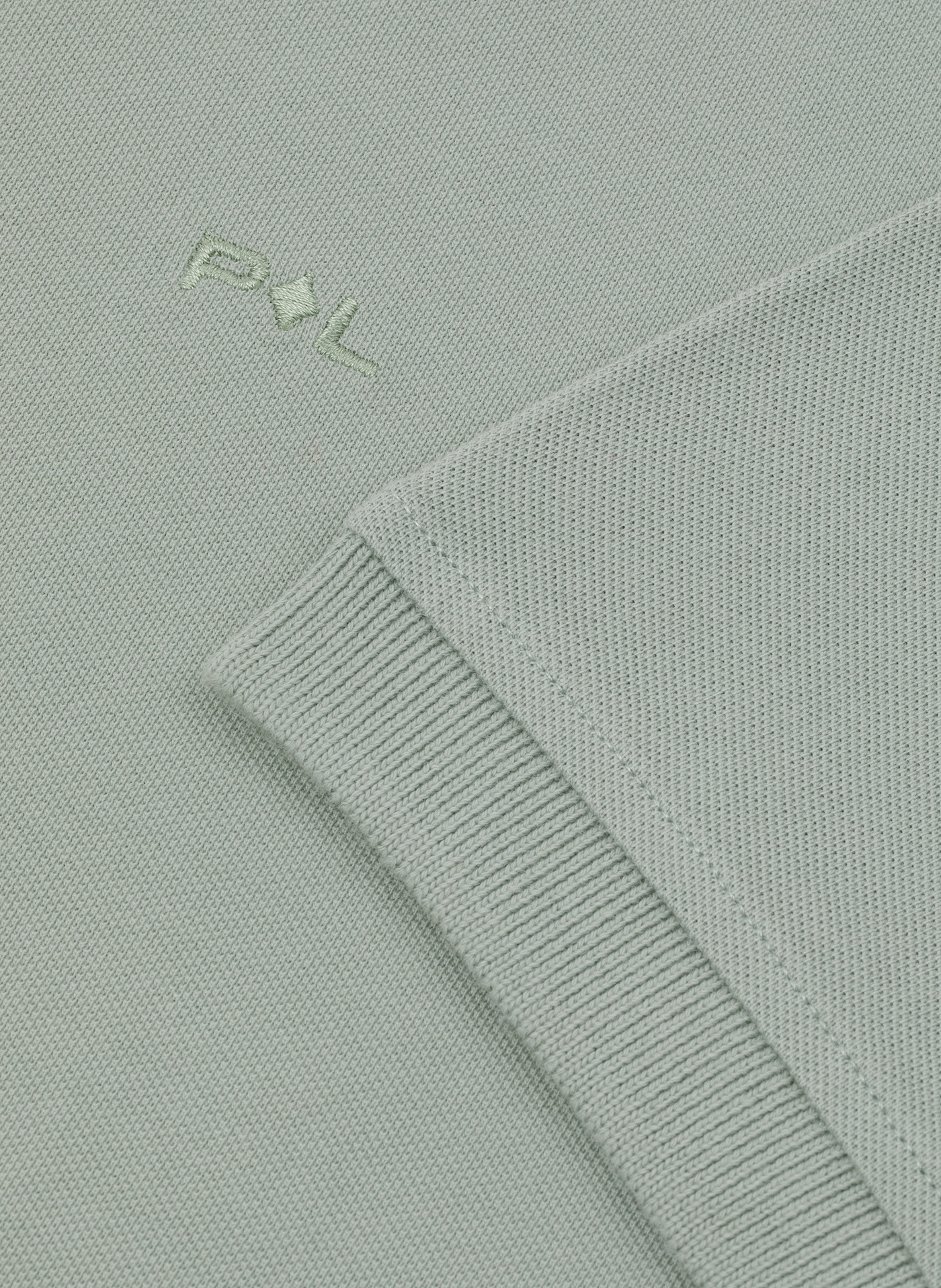 Gładki t-shirt polo w oliwkowym kolorze - Pako Lorente