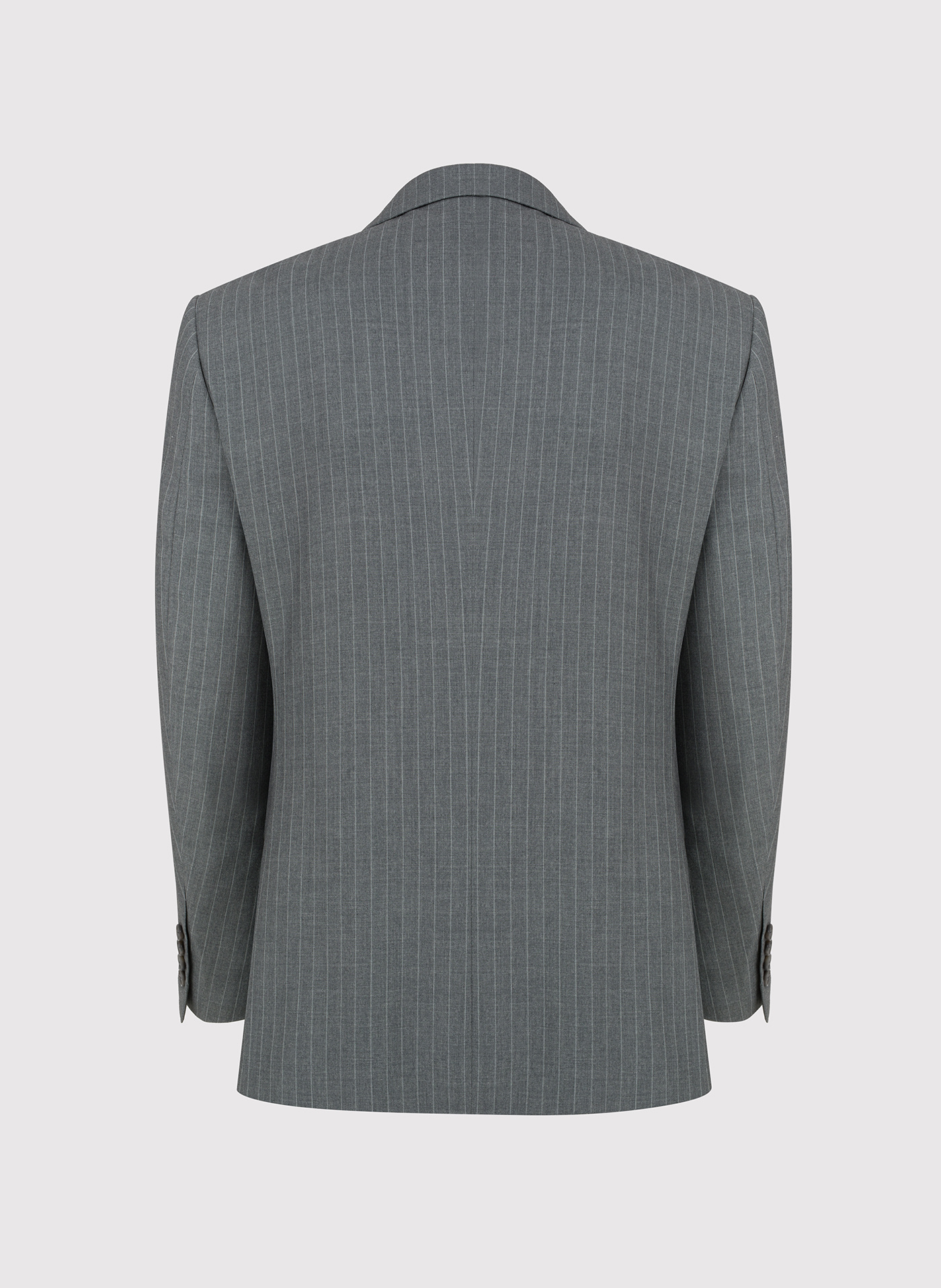Szara marynarka garniturowa w prążek - Pako Lorente