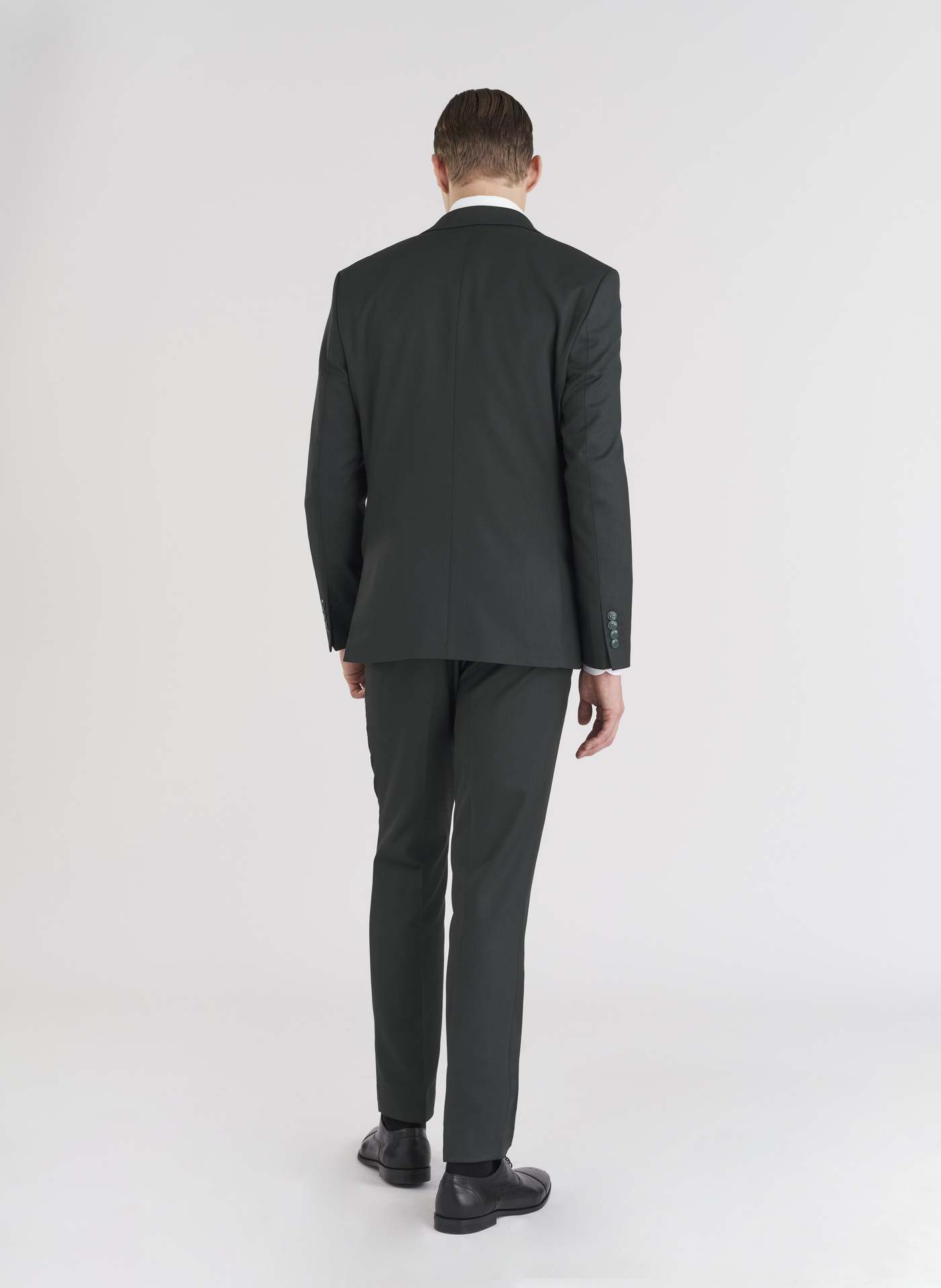 Zielone eleganckie spodnie męskie - Pako Lorente