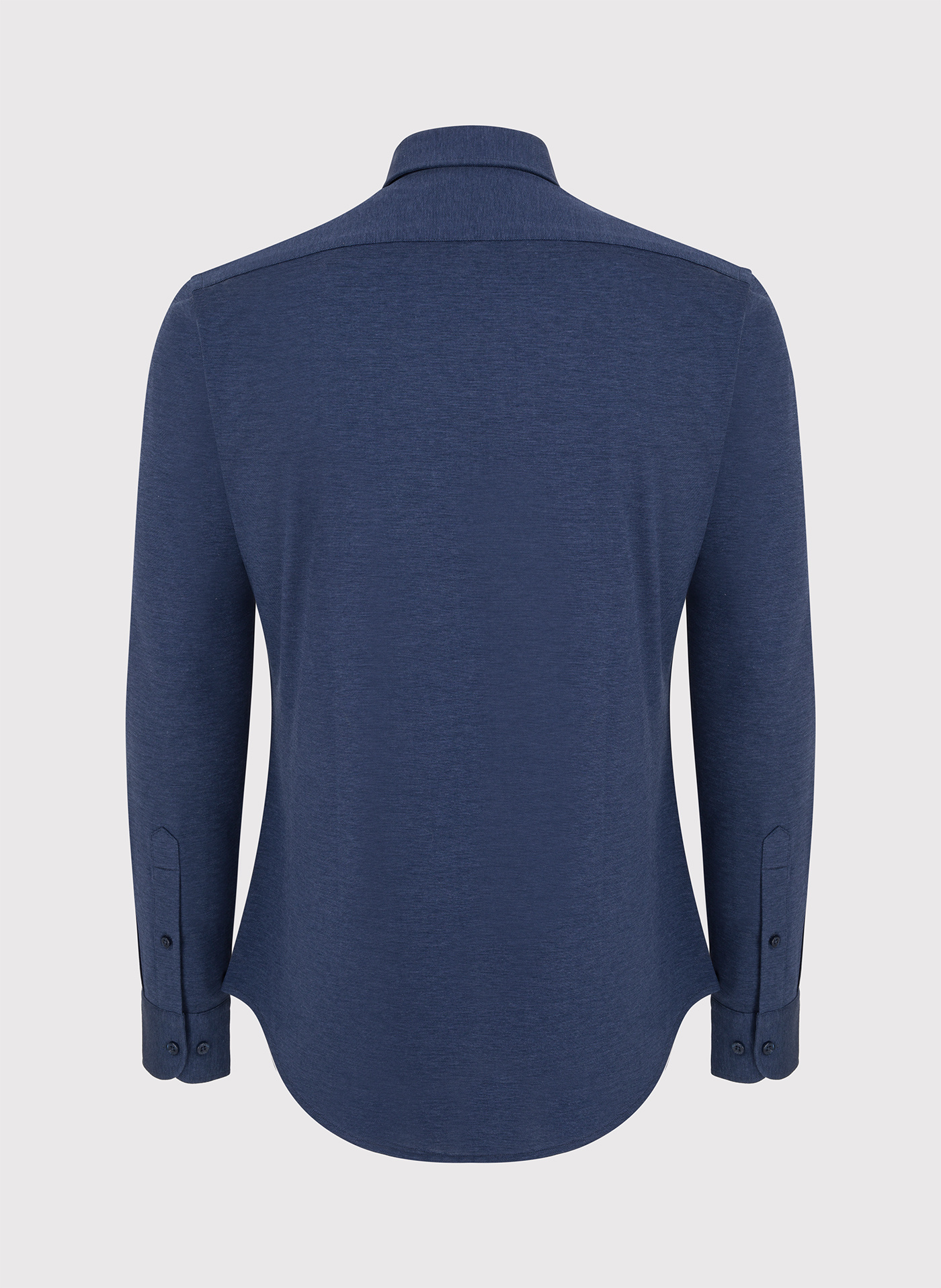Ciemna niebieska bawełniana koszula męska - Pako Lorente