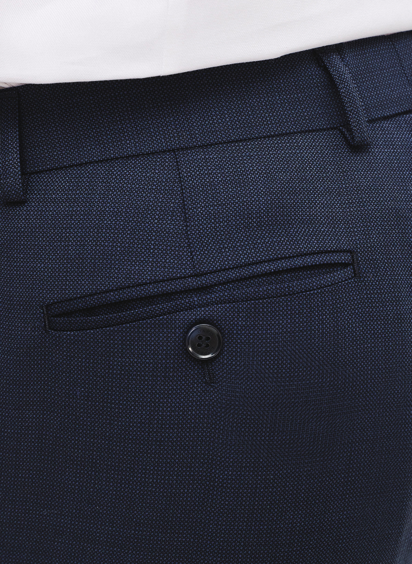 Granatowe spodnie ganiturowe - Pako Lorente