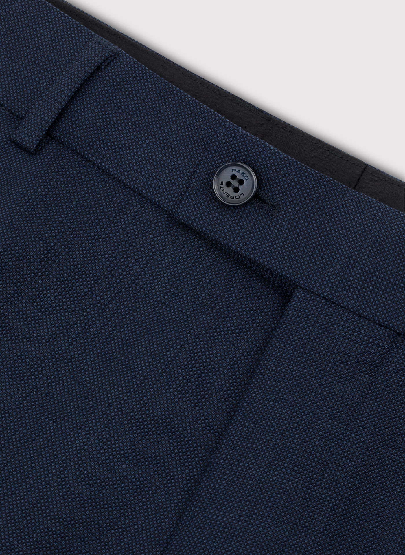 Granatowe spodnie ganiturowe - Pako Lorente