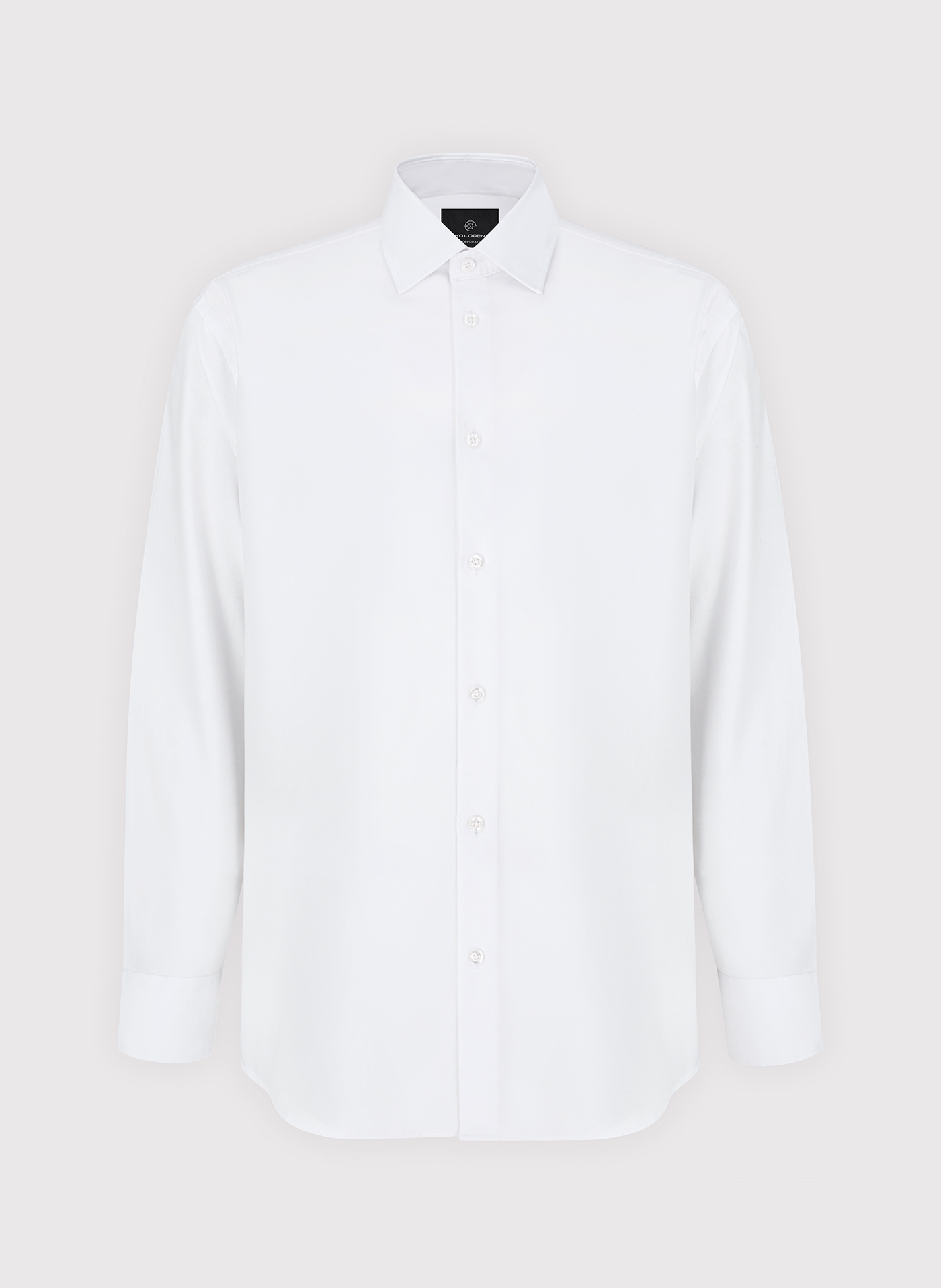 Biała bawełniana koszula męska - Pako Lorente