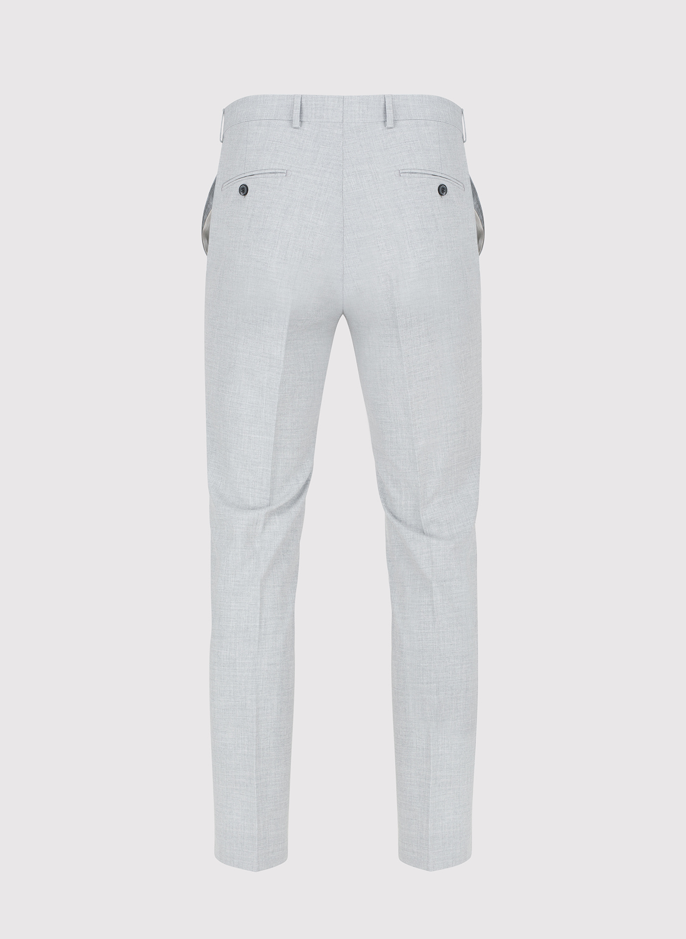 Spodnie garniturowe w kolorze jasnoszarym - Pako Lorente