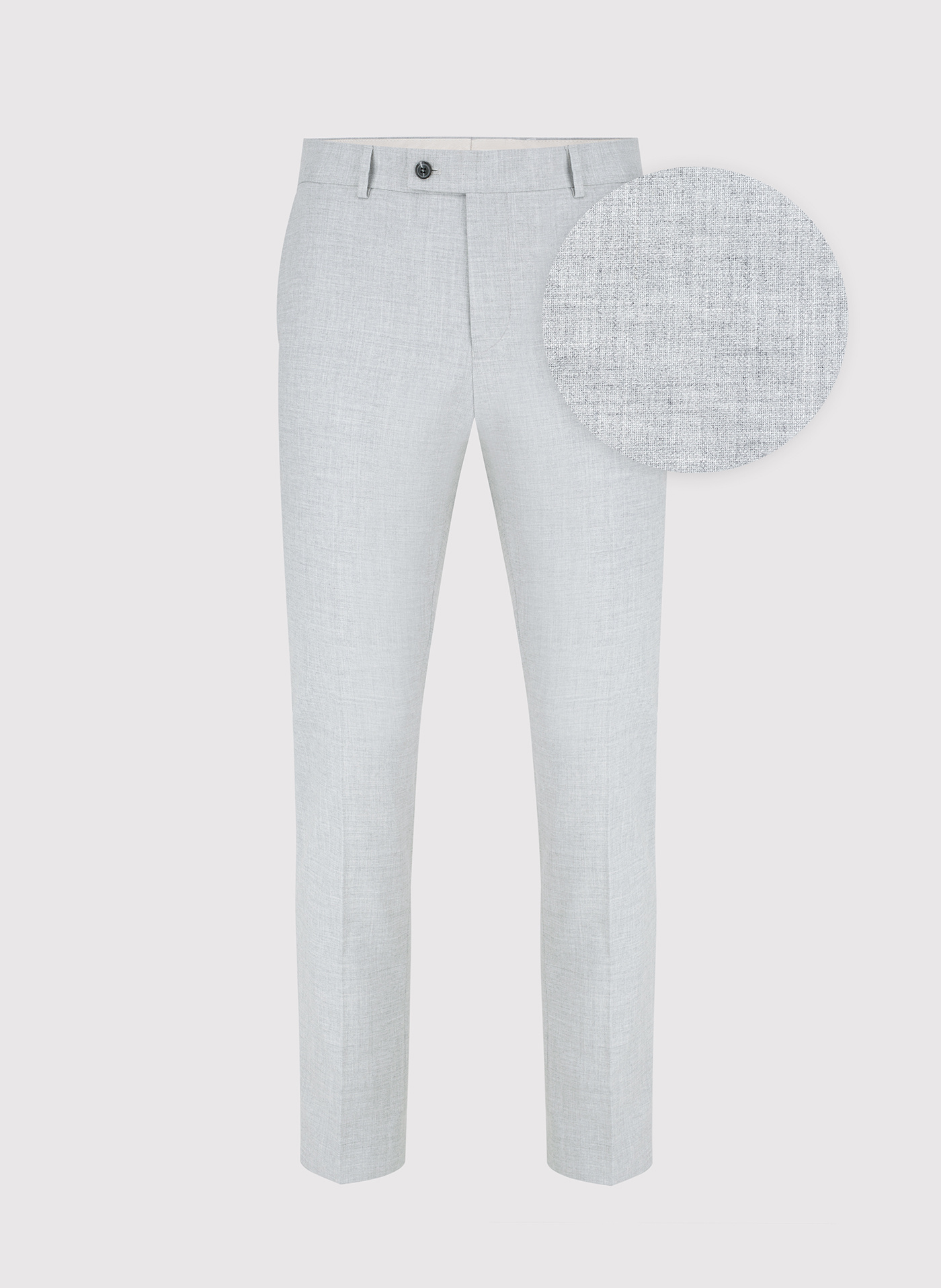 Spodnie garniturowe w kolorze jasnoszarym - Pako Lorente