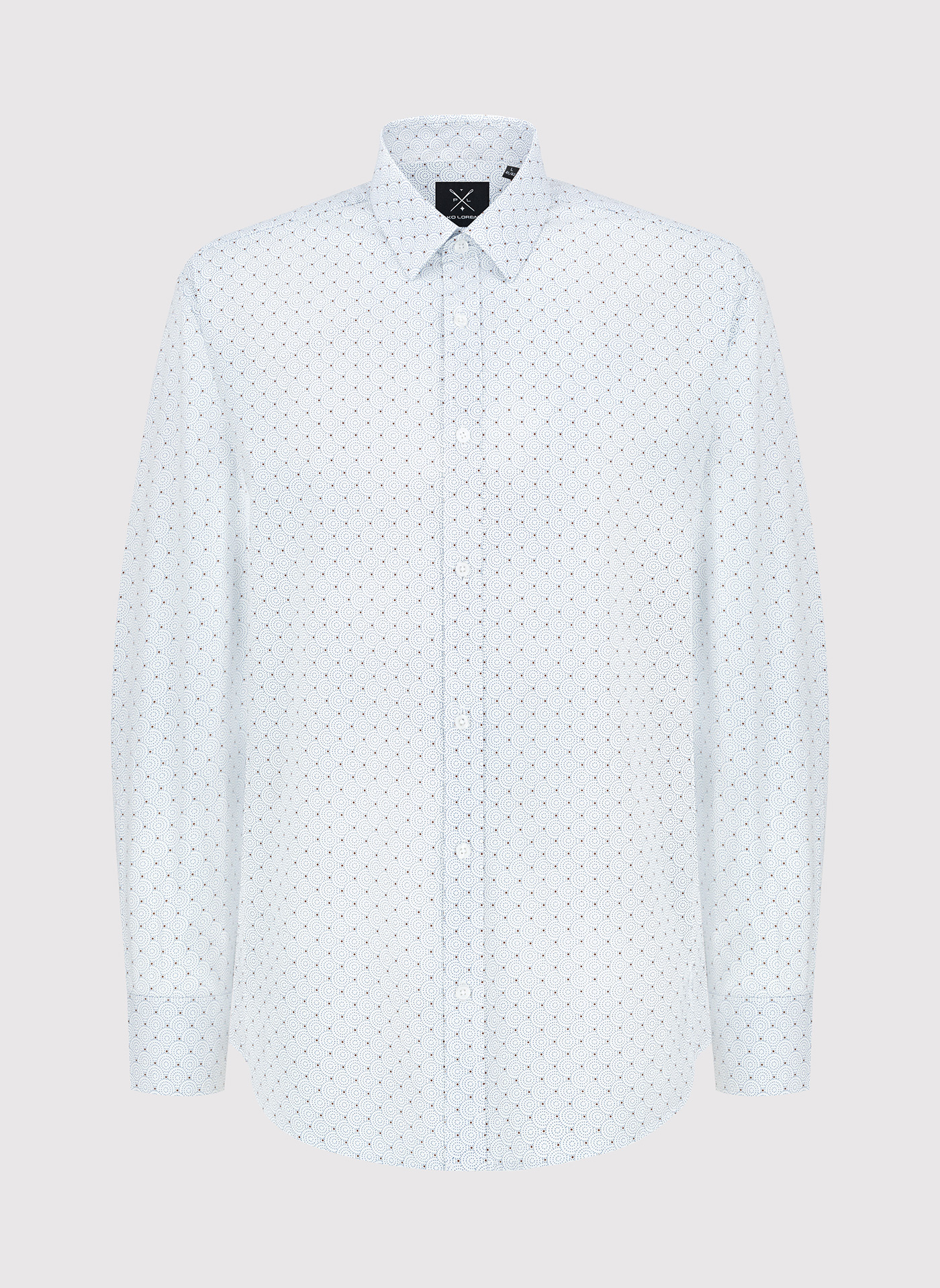 Koszula w kropki o kroju Regular P24SF-1X-004-B-R - Pako Lorente - Pako Lorente