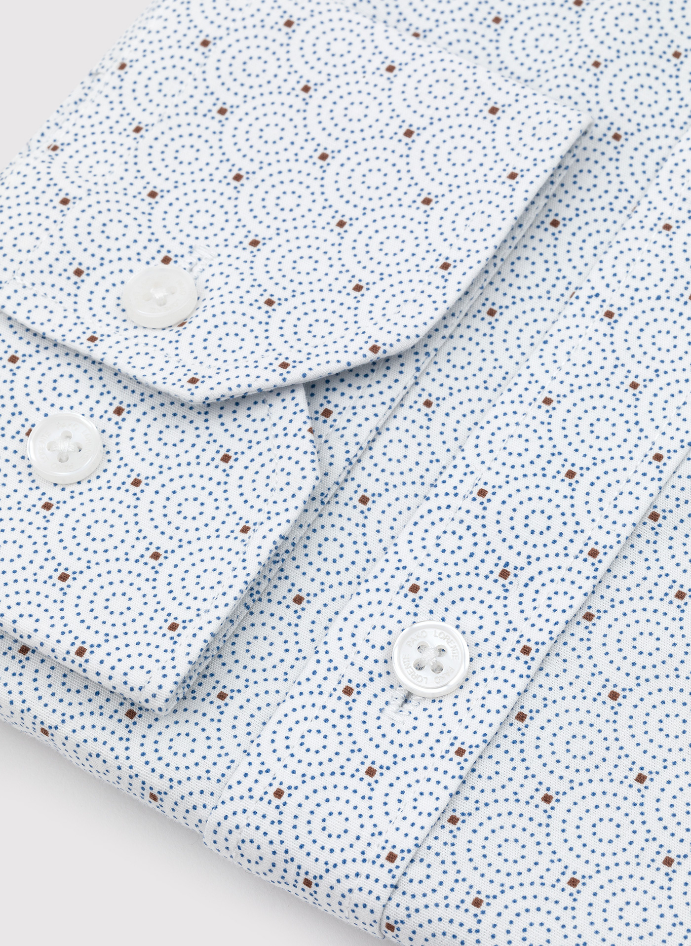 Koszula w kropki o kroju Regular P24SF-1X-004-B-R - Pako Lorente - Pako Lorente