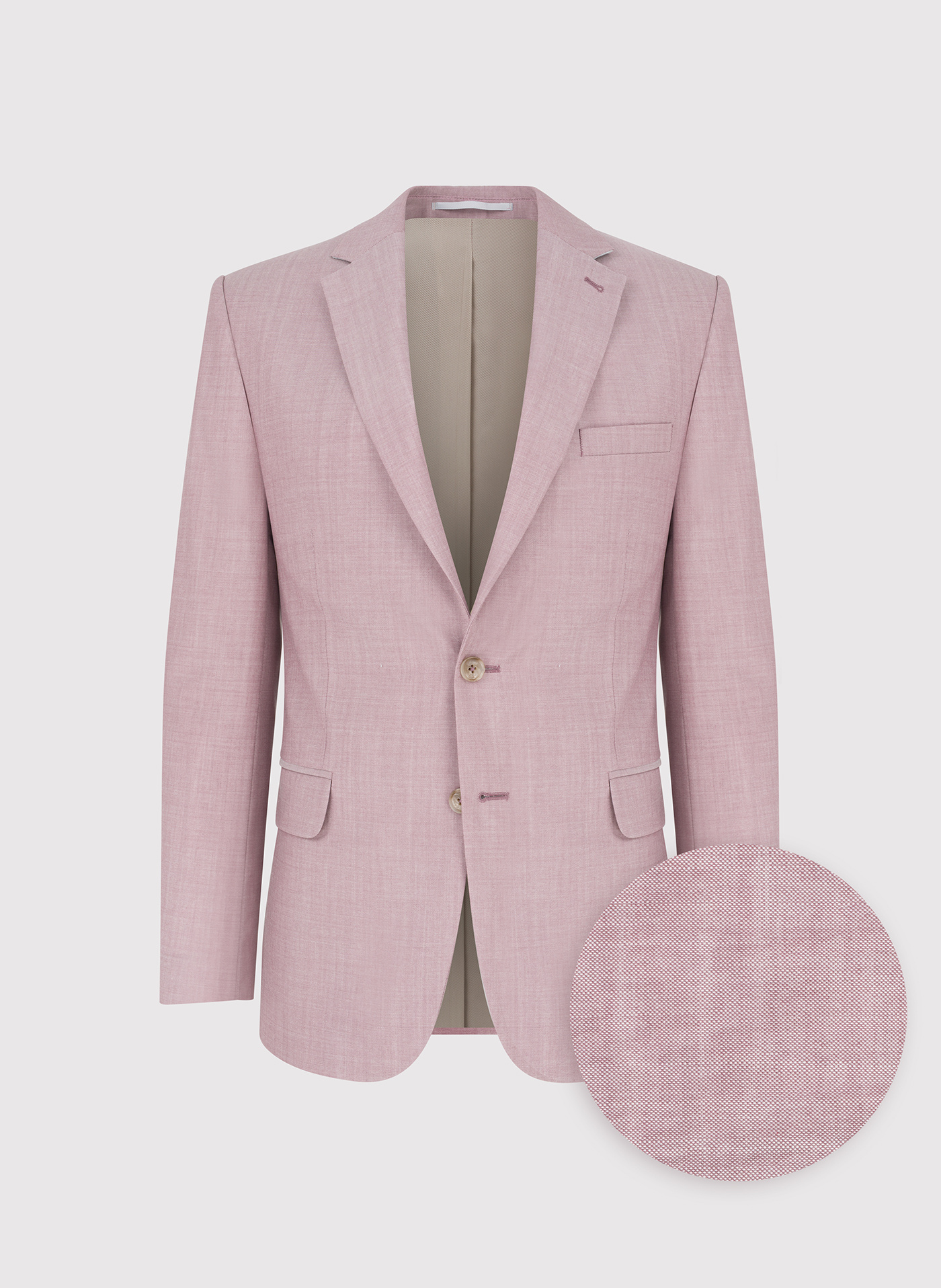 PAKO LORENTE - Rożowa marynarka garniturowa wełna - Pako Lorente