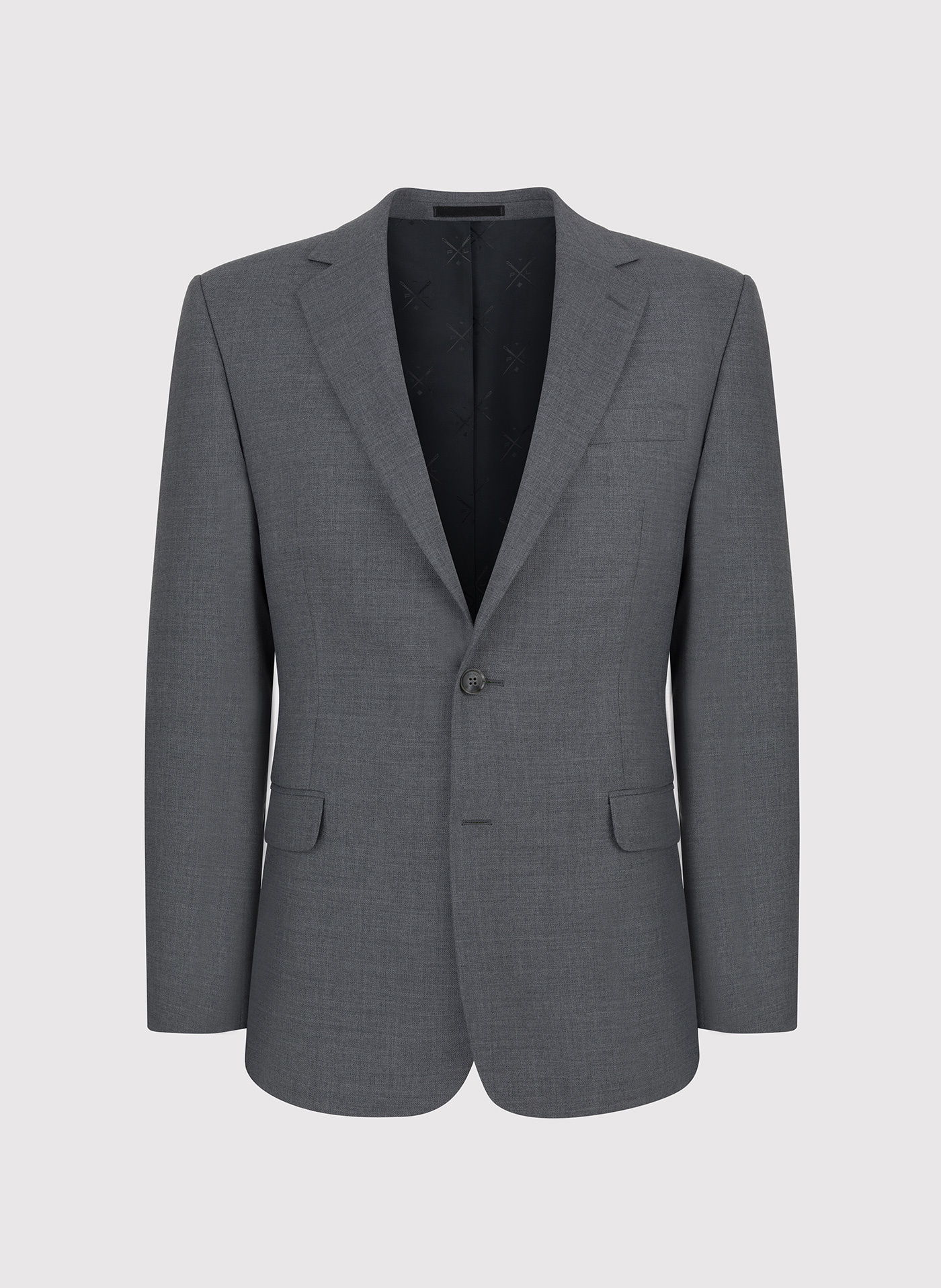 Szara wełniana marynarka garniturowa - Pako Lorente