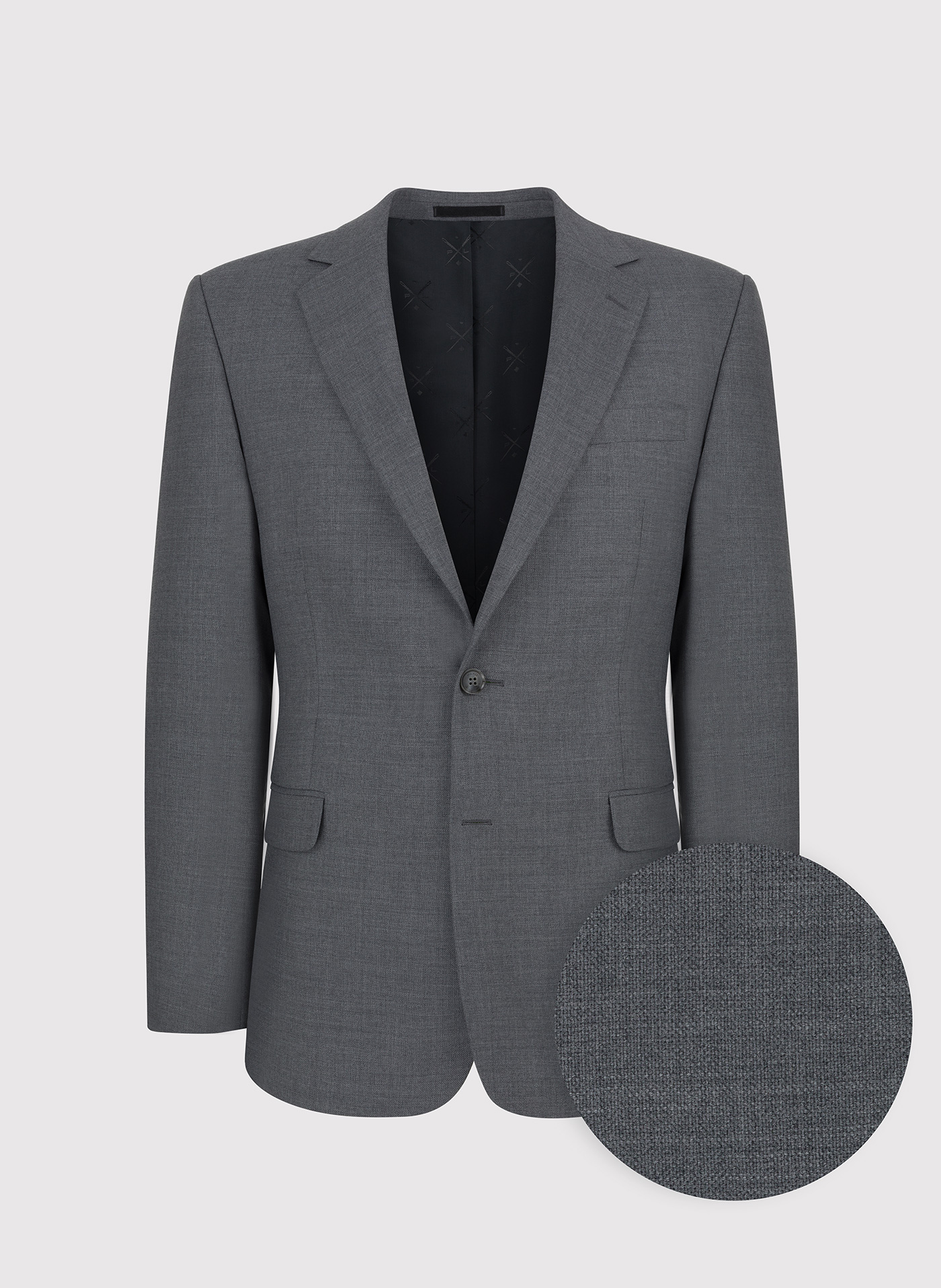 Szara wełniana marynarka garniturowa - Pako Lorente