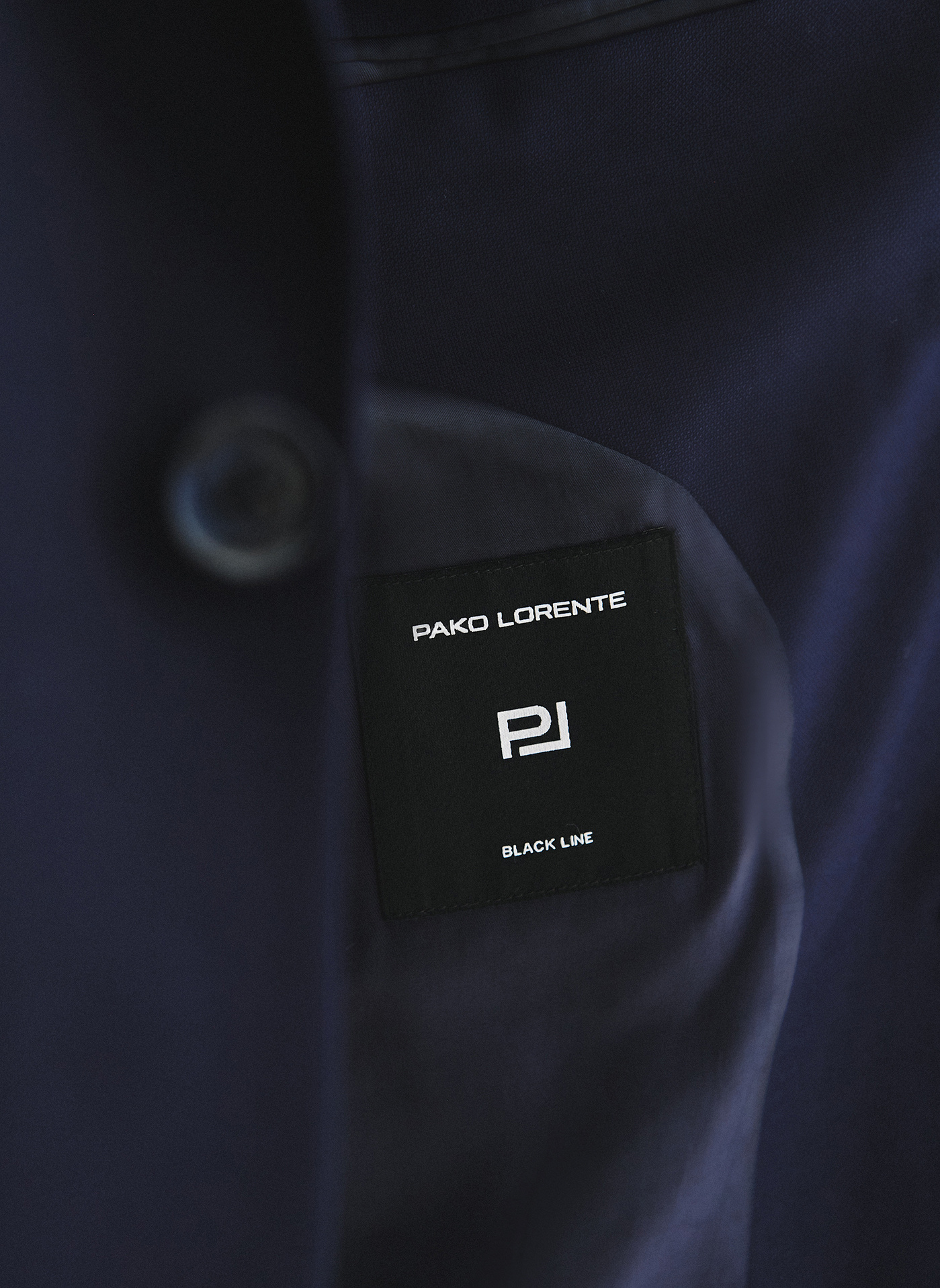 PAKO LORENTE - Granatowa marynarka garniturowa z wełną - Pako Lorente