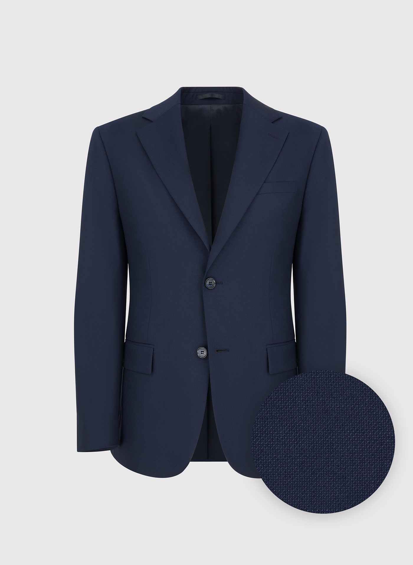 PAKO LORENTE - Granatowa marynarka garniturowa z wełną - Pako Lorente