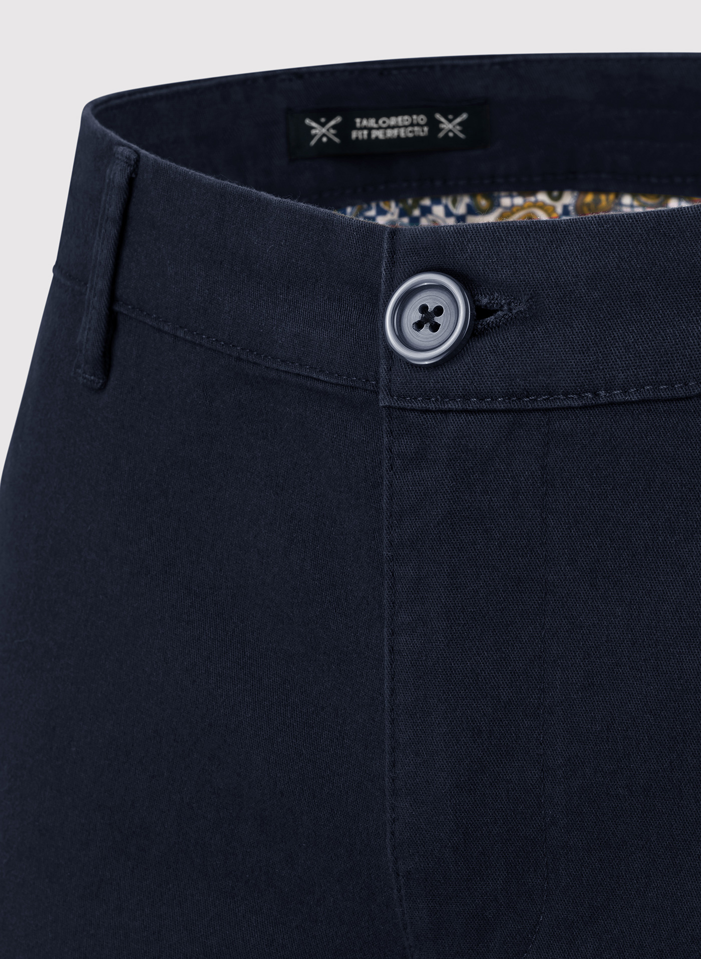 Granatowe spodnie męskie - Pako Lorente