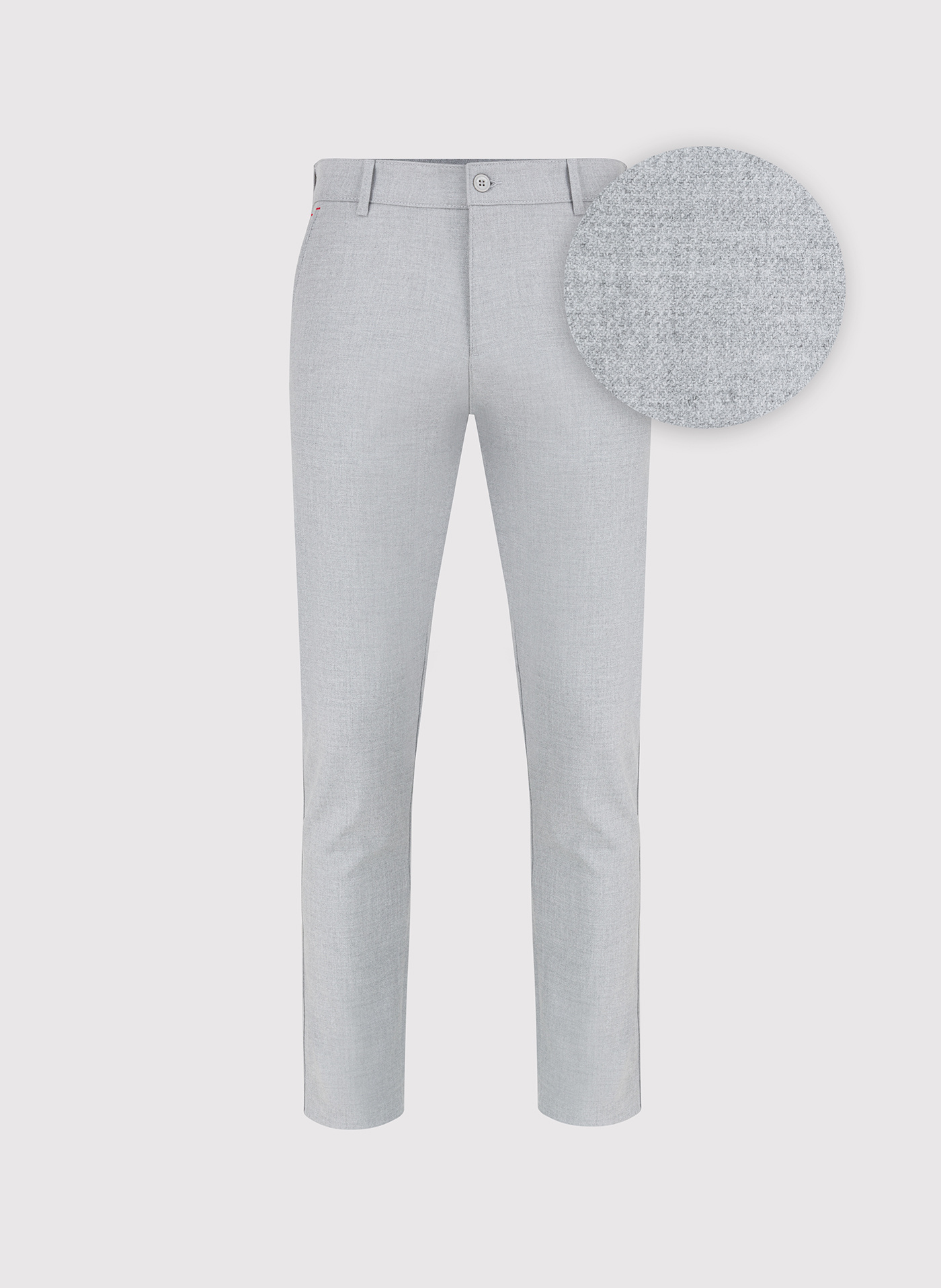 PAKO LORENTE - Szare spodnie męskie - Pako Lorente