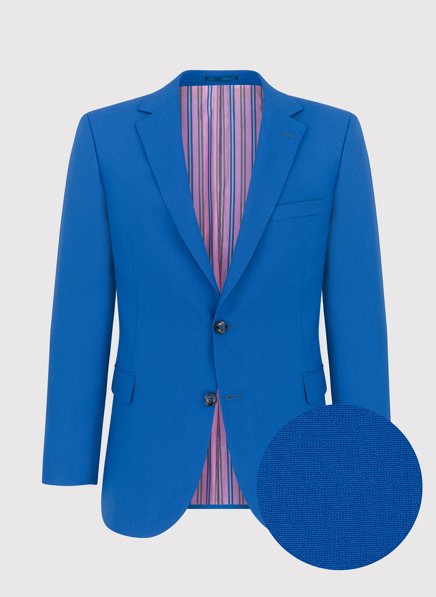 Niebieska marynarka garniturowa P22SF-3G-020-N-S - Pako Lorente