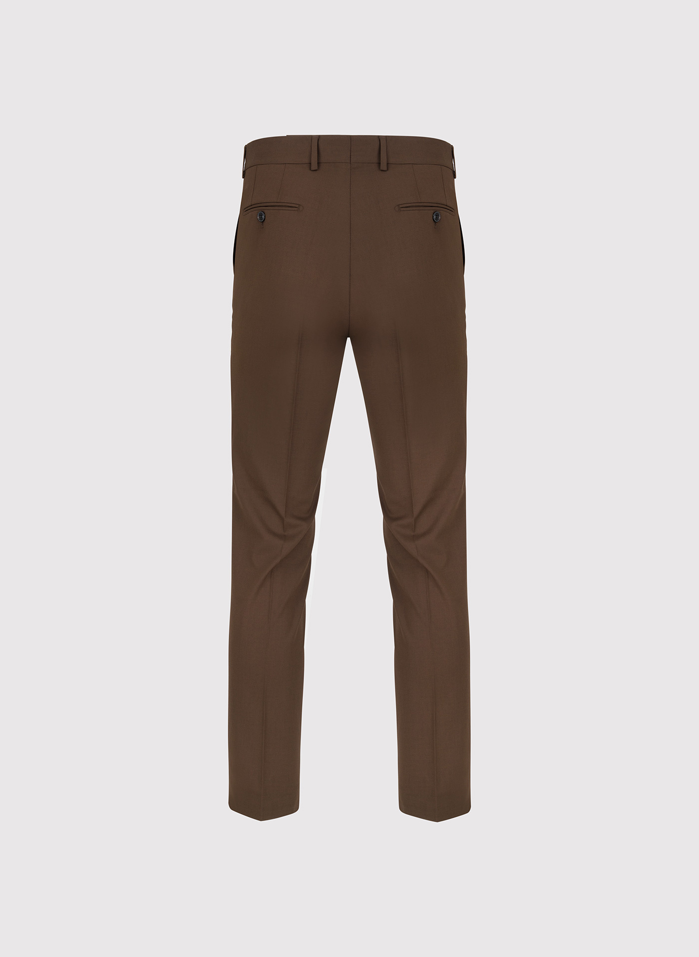 Brązowe spodnie ganiturowe - Pako Lorente