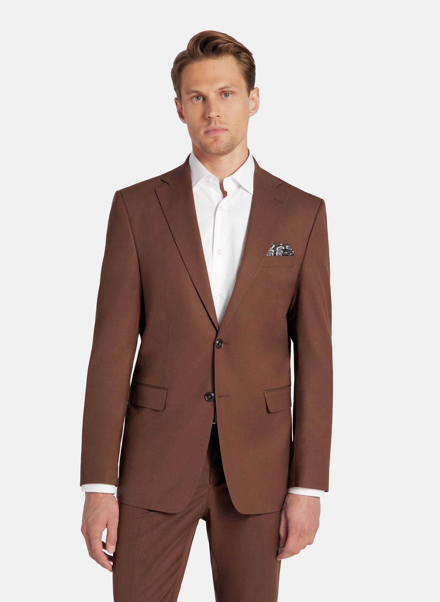 Marynarka garniturowa w kolorze brązowym - Pako Lorente