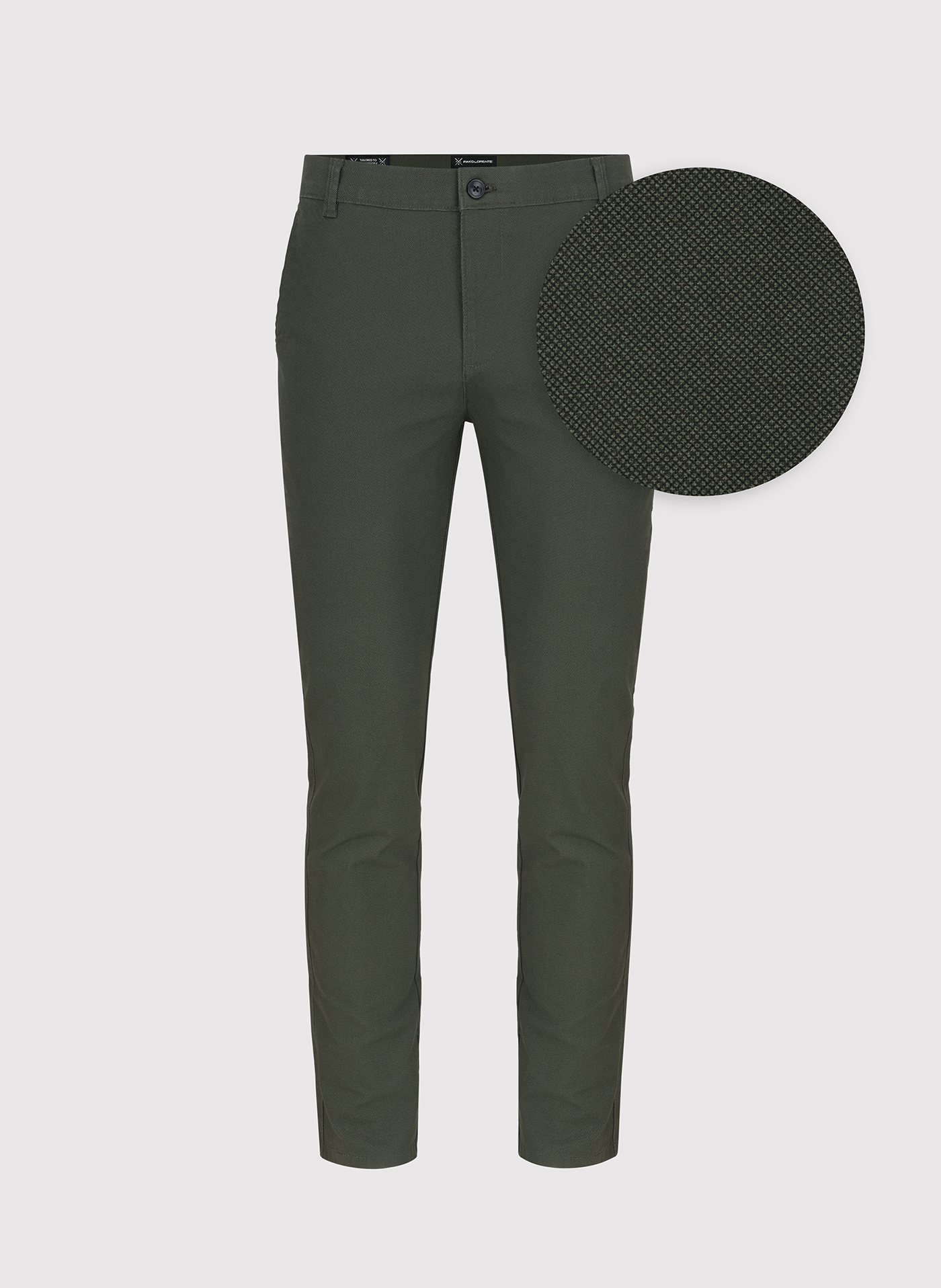 Męskie spodnie w kolorze zielonym P24SF-WX-001-Z-S - Pako Lorente - Pako Lorente