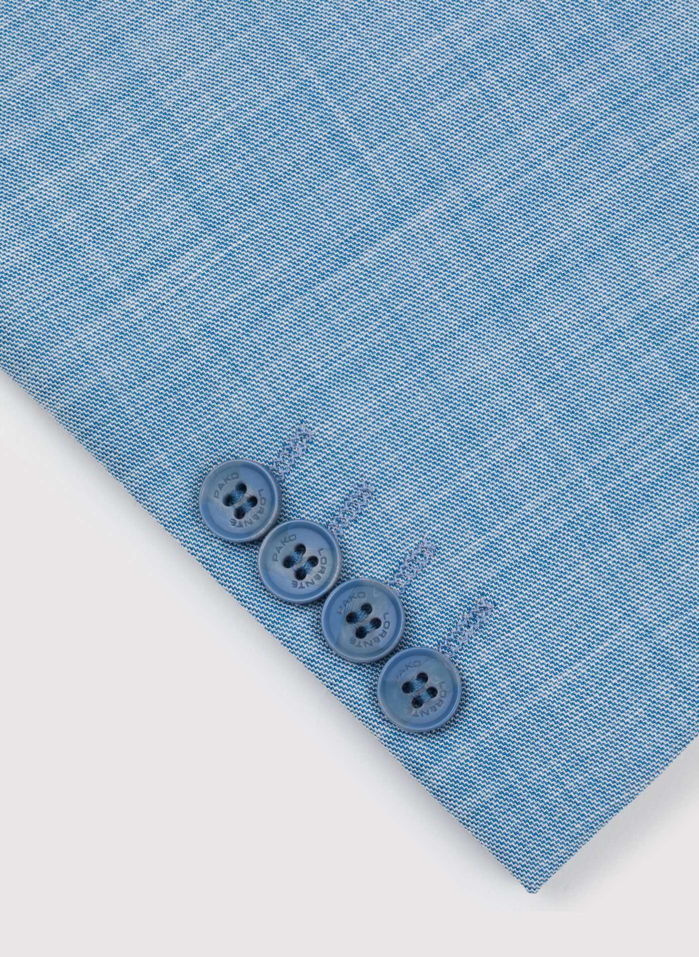 Niebieska męska marynarka garniturowa - Pako Lorente