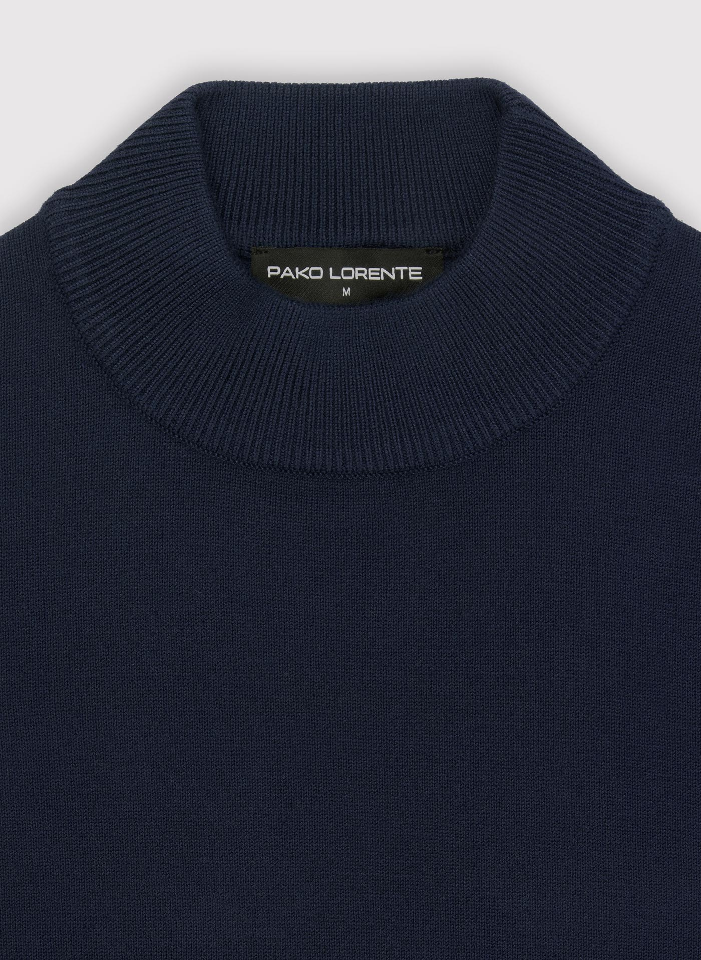 Granatowy półgolf męski - Pako Lorente