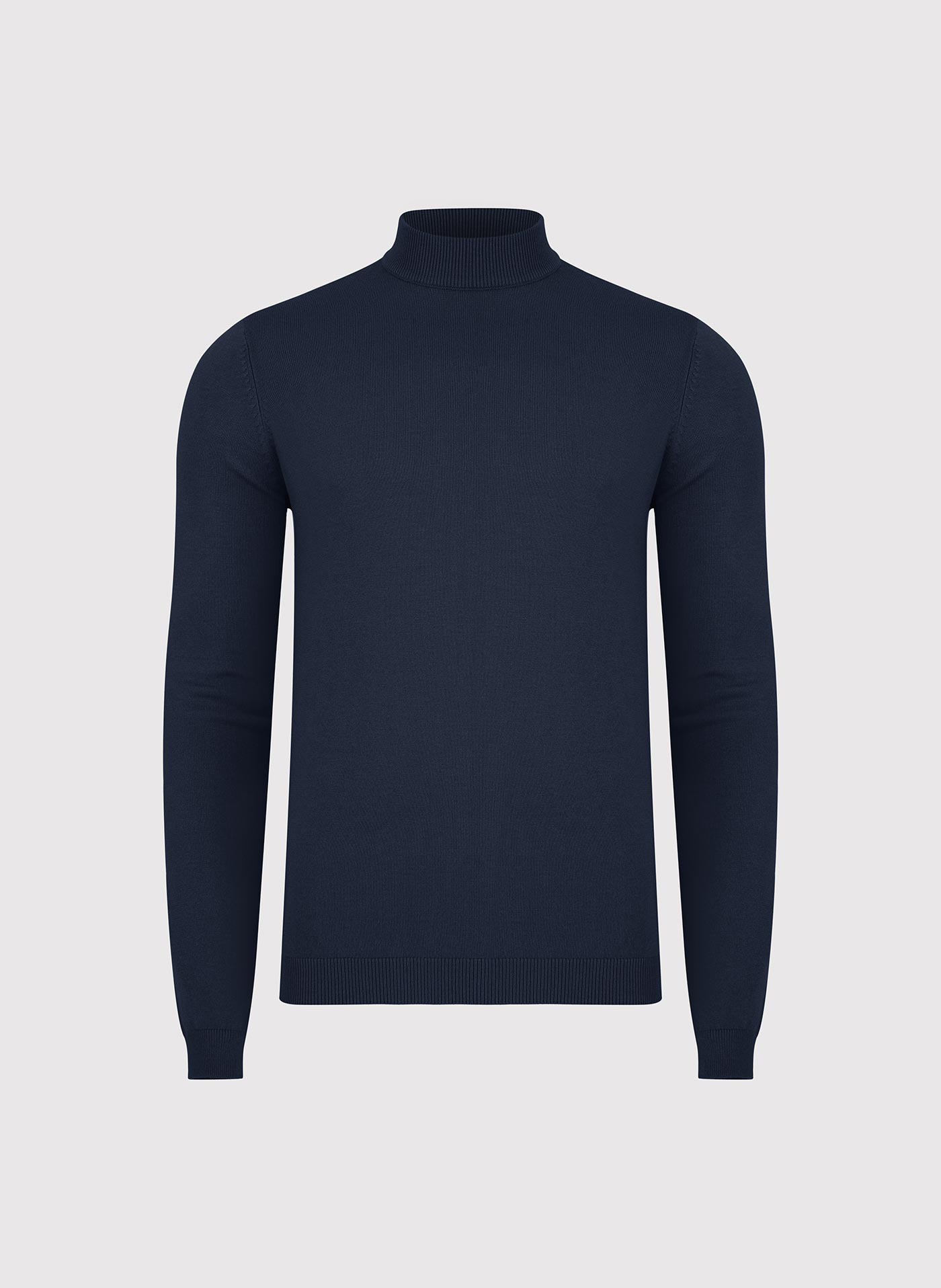 Granatowy półgolf męski - Pako Lorente