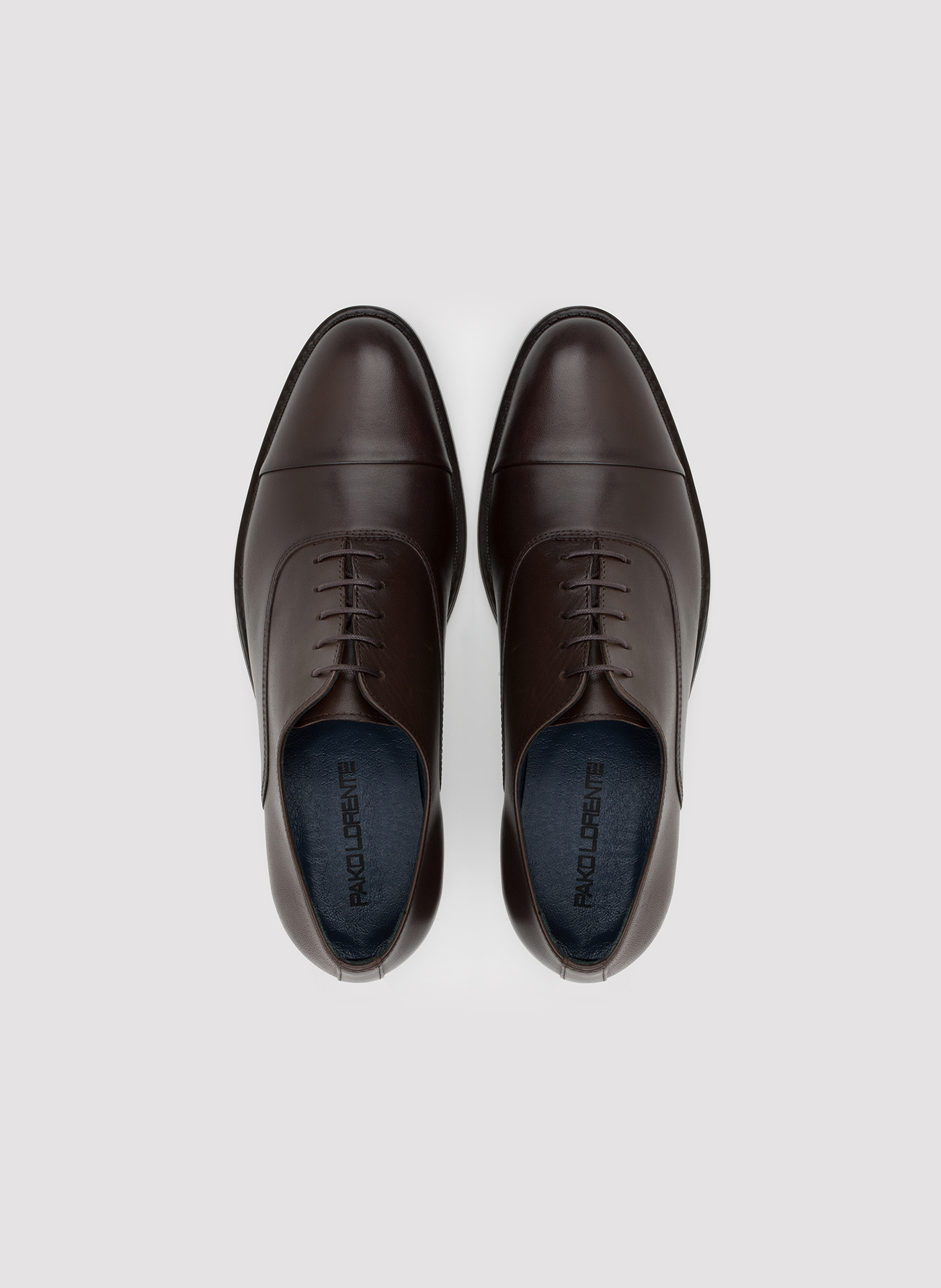 PAKO LORENTE - Brązowe oxfordy męskie - Pako Lorente