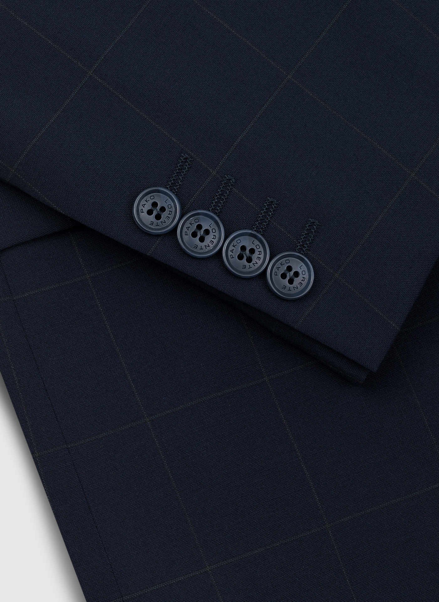 Marynarka garniturowa w kratę Windowpane - Pako Lorente