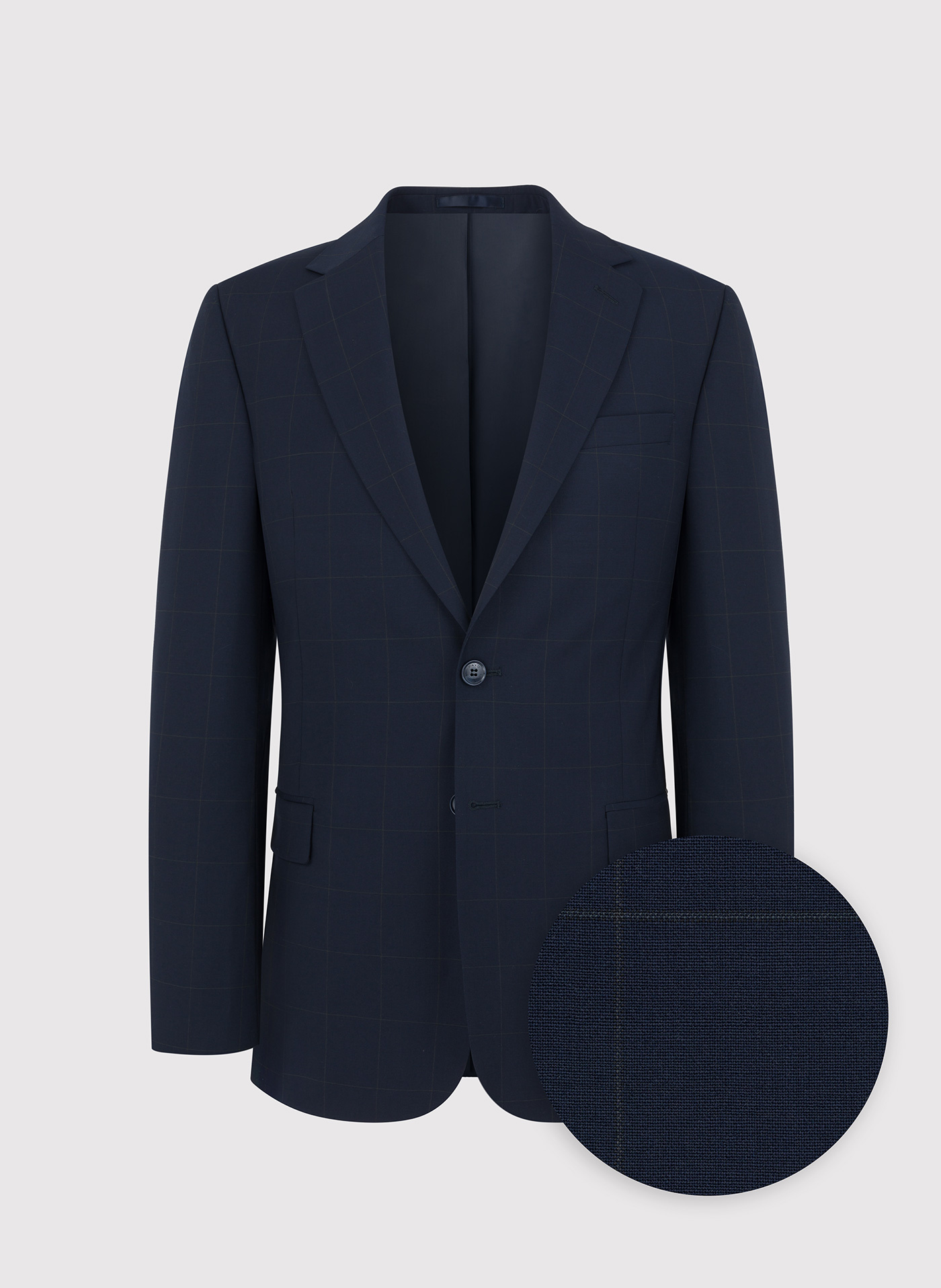 Marynarka garniturowa w kratę Windowpane - Pako Lorente