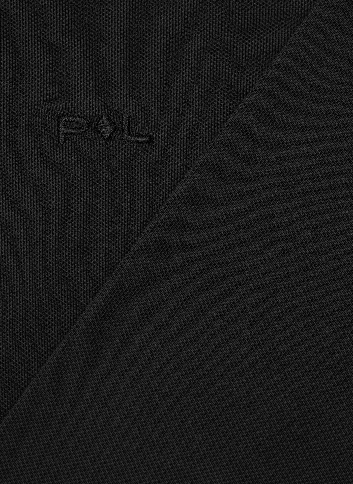 Czarne polo longsleeve - Pako Lorente