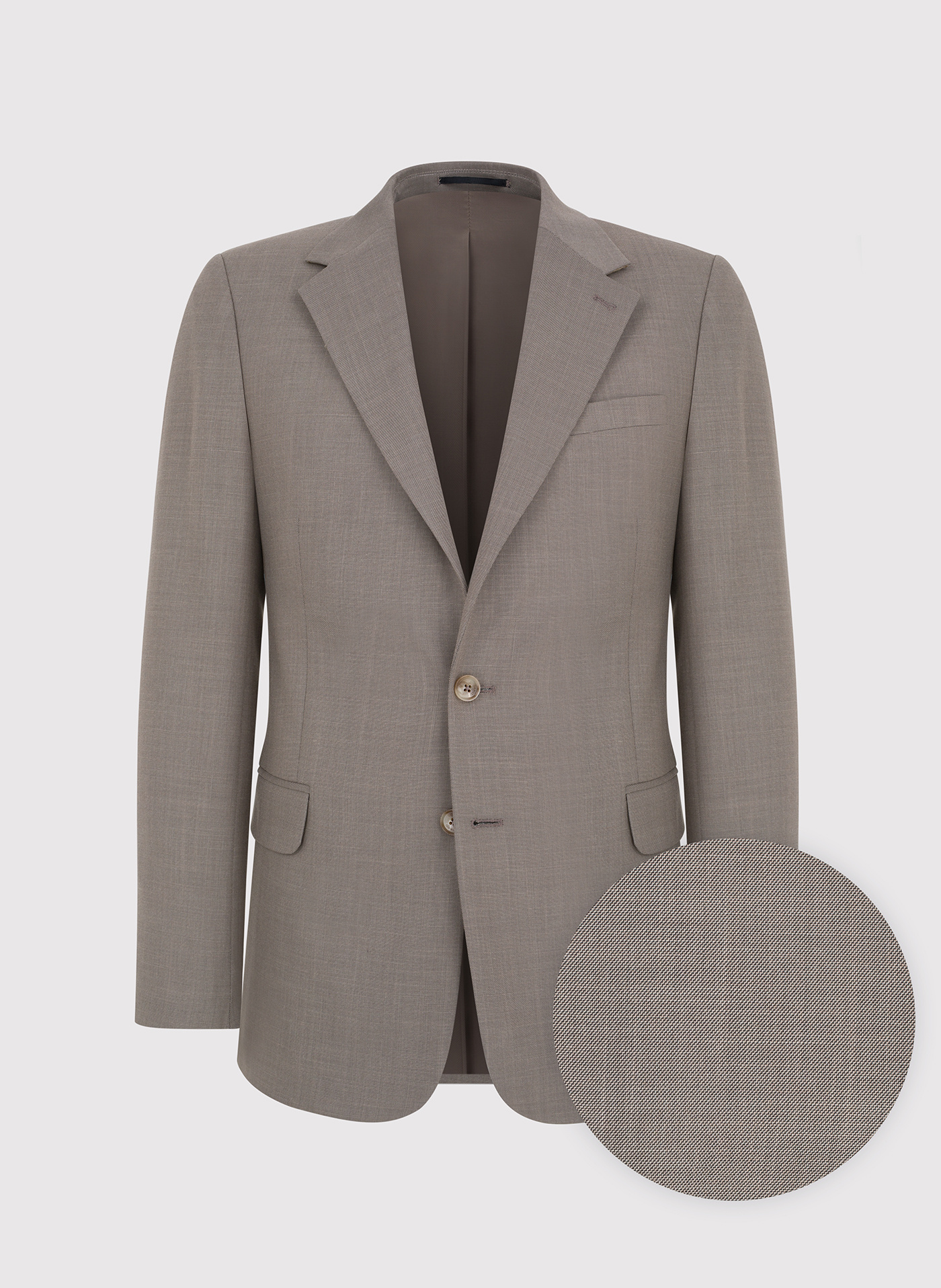 Jasnobrązowa marynarka garniturowa - Pako Lorente