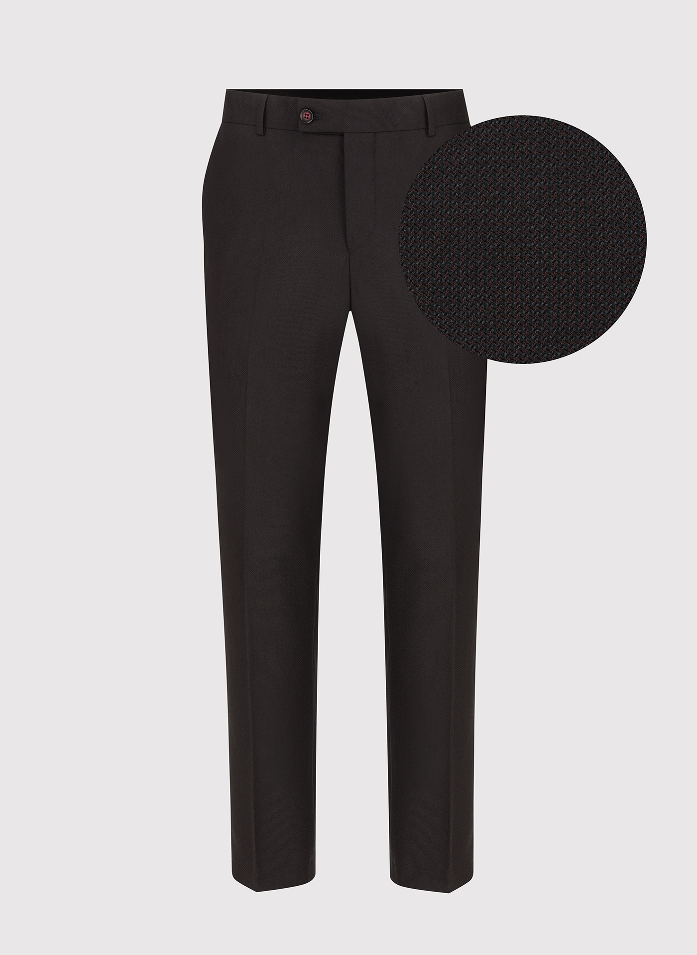 Brązowe spodnie smokingowe - Pako Lorente