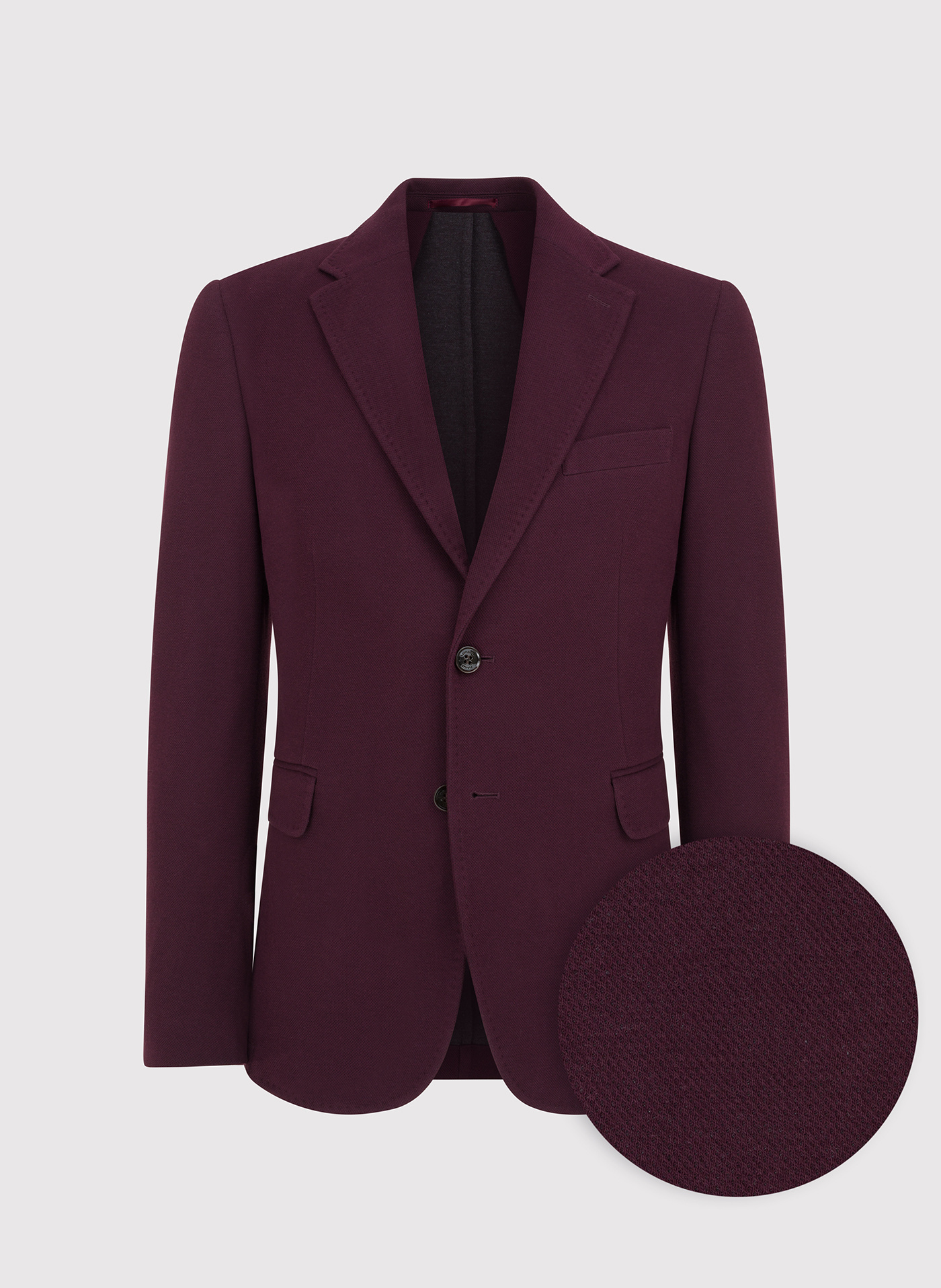 Dzianinowa marynarka w kolorze bordowym - Pako Lorente