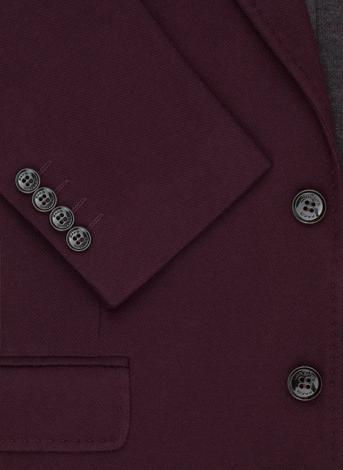 Dzianinowa marynarka w kolorze bordowym - Pako Lorente