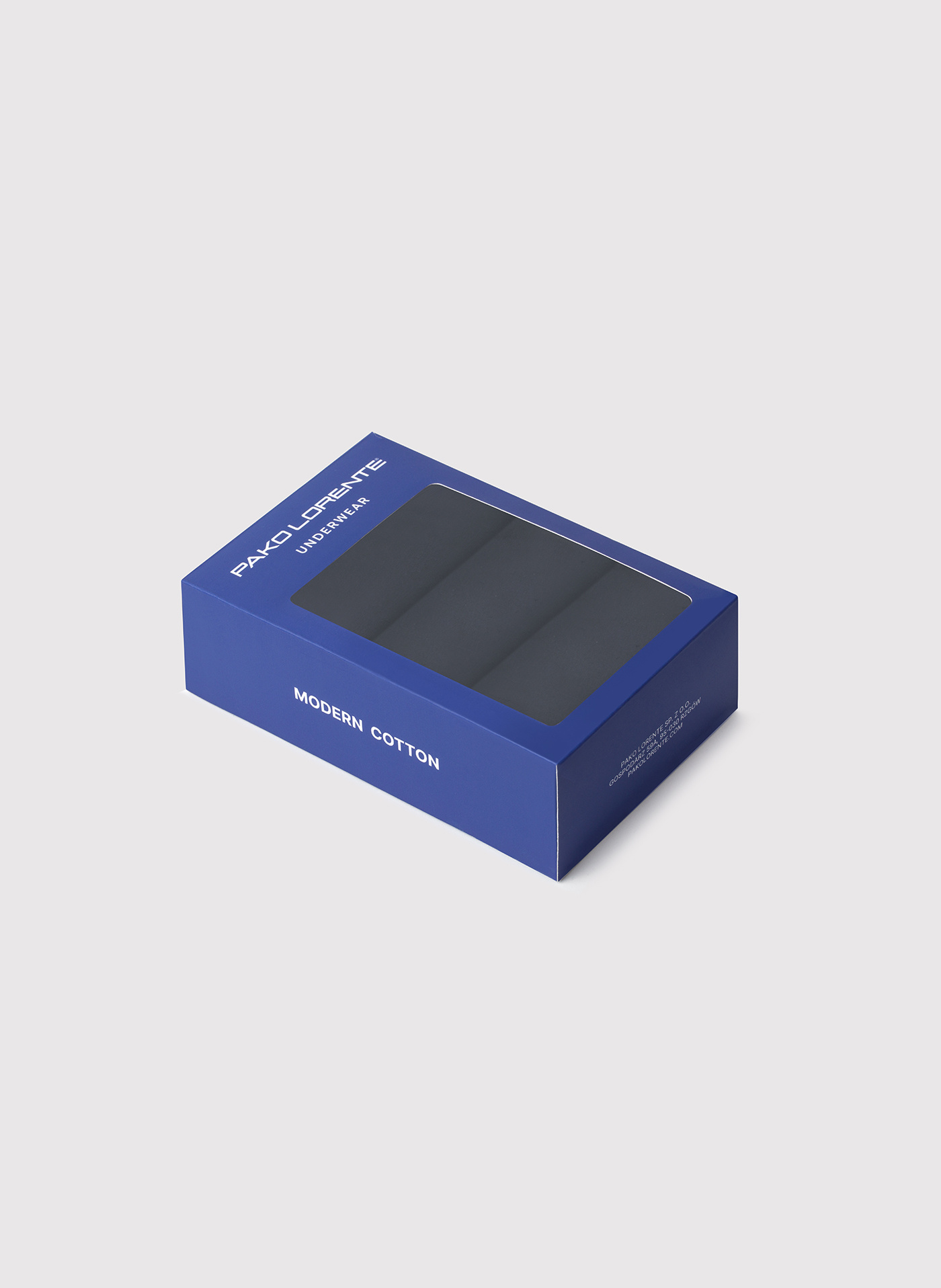 Trójpak bokserek męskich w kolorze granatowym - Pako Lorente