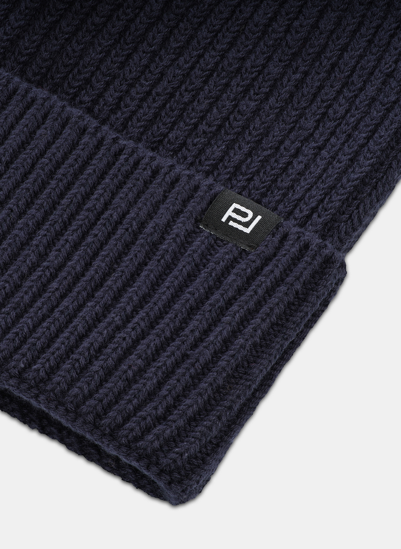 Granatowa bawełniana czapka męska - Pako Lorente