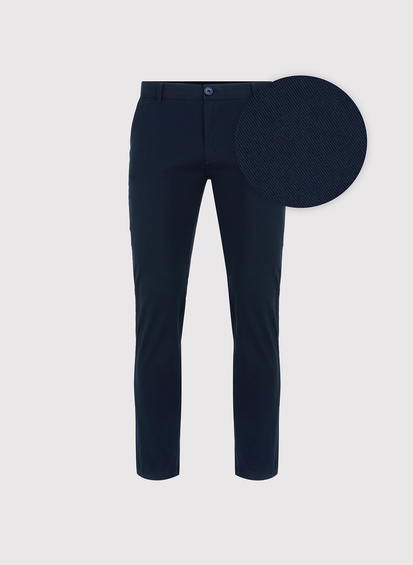 Granatowe spodnie chino - Pako Lorente