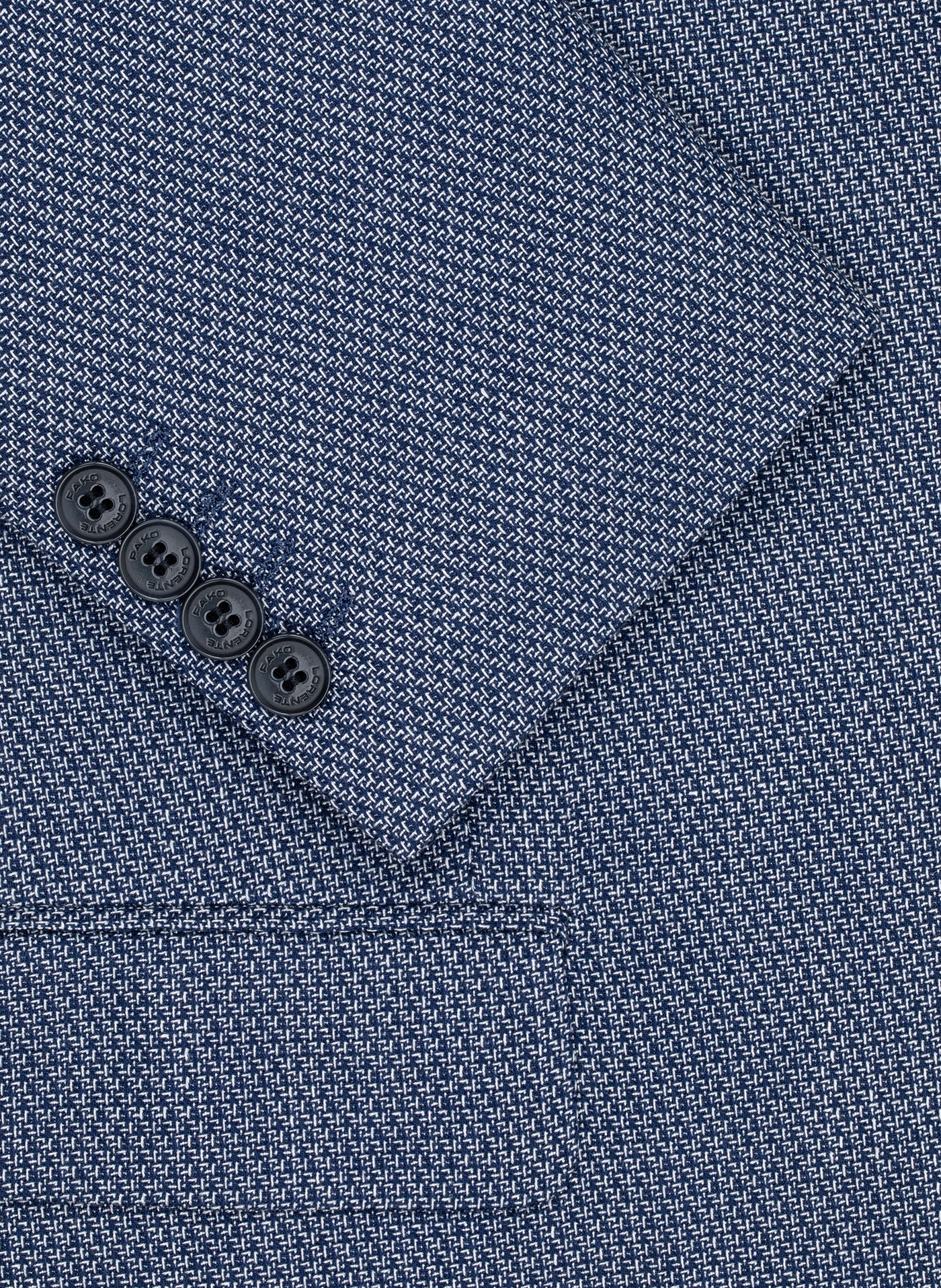 Niebieska marynarka męska z wiskozą - Pako Lorente