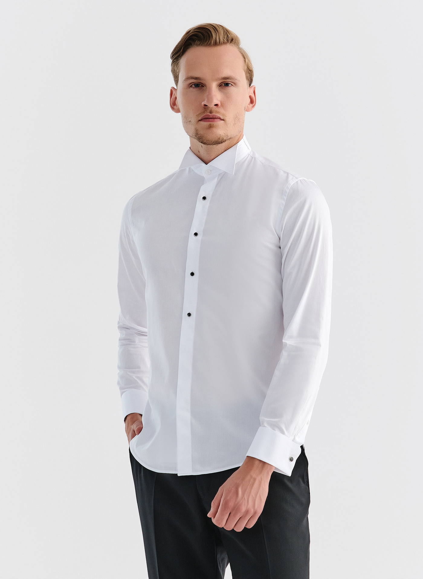 Koszula męska P000B-1X-165-B-S - Pako Lorente