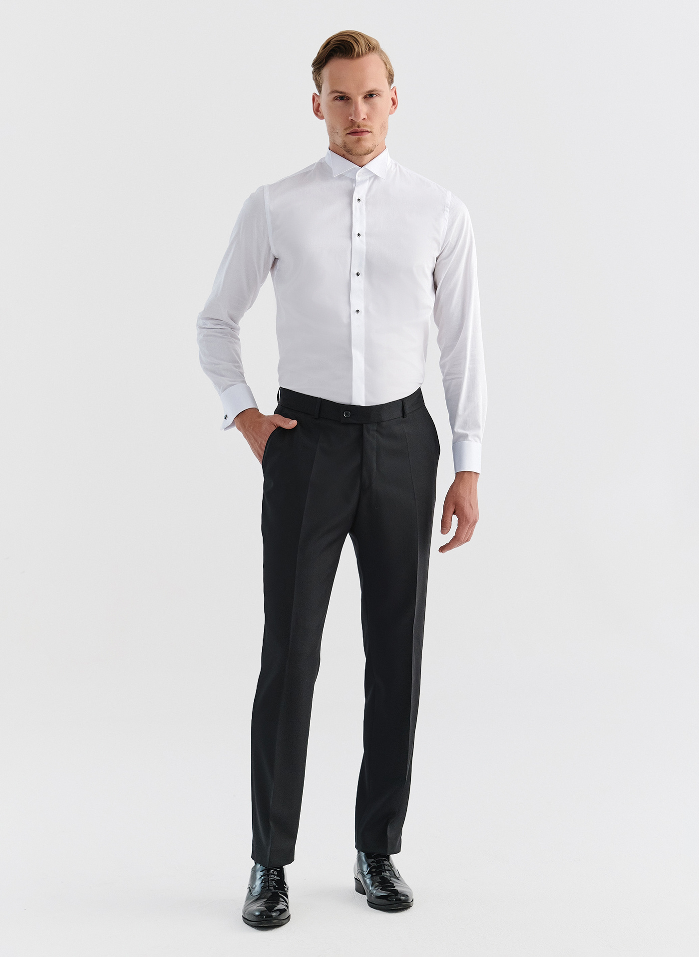 Koszula męska P000B-1X-165-B-S - Pako Lorente