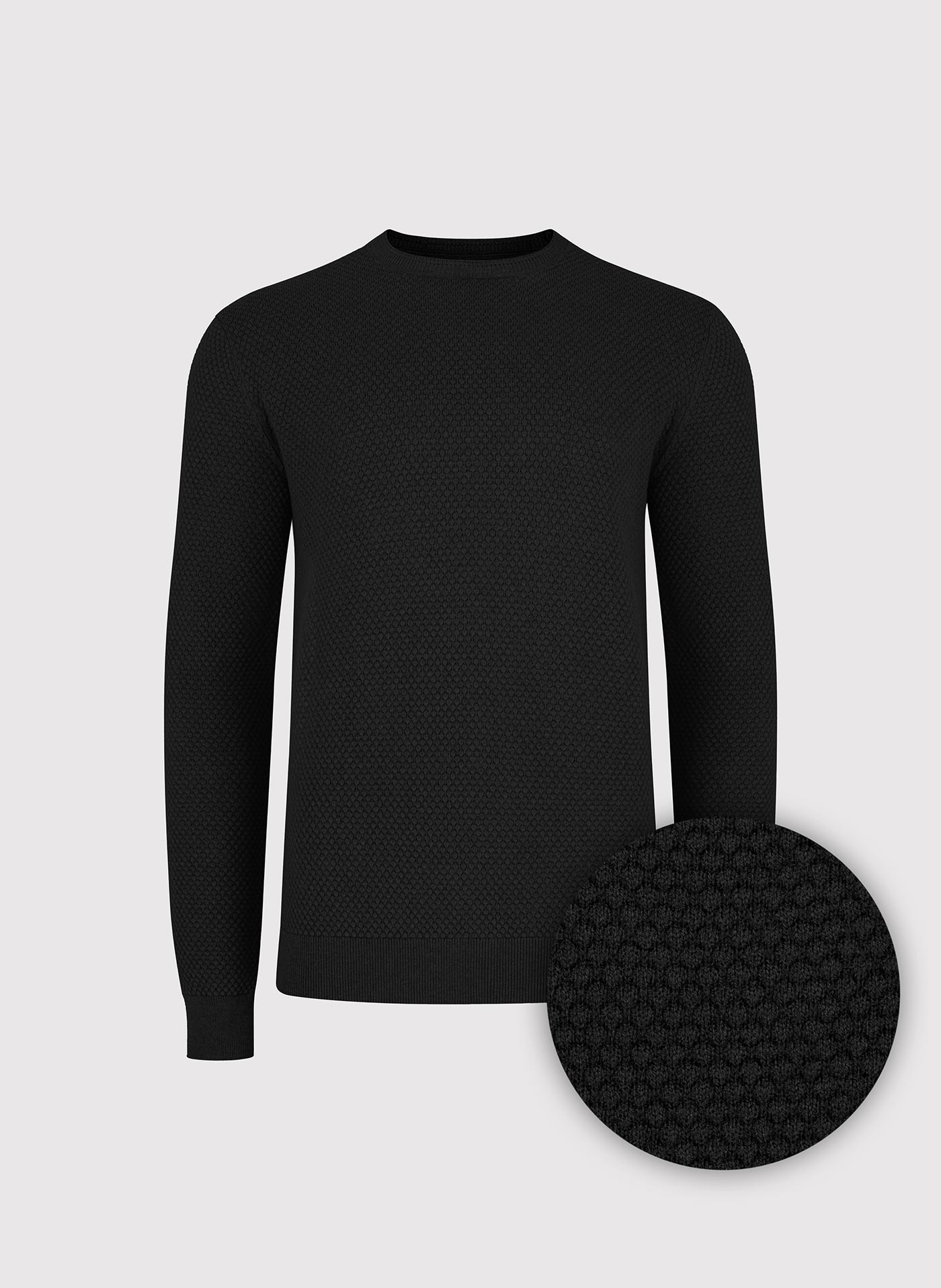 PAKO LORENTE - Sweter męski w kolorze czarnym - Pako Lorente